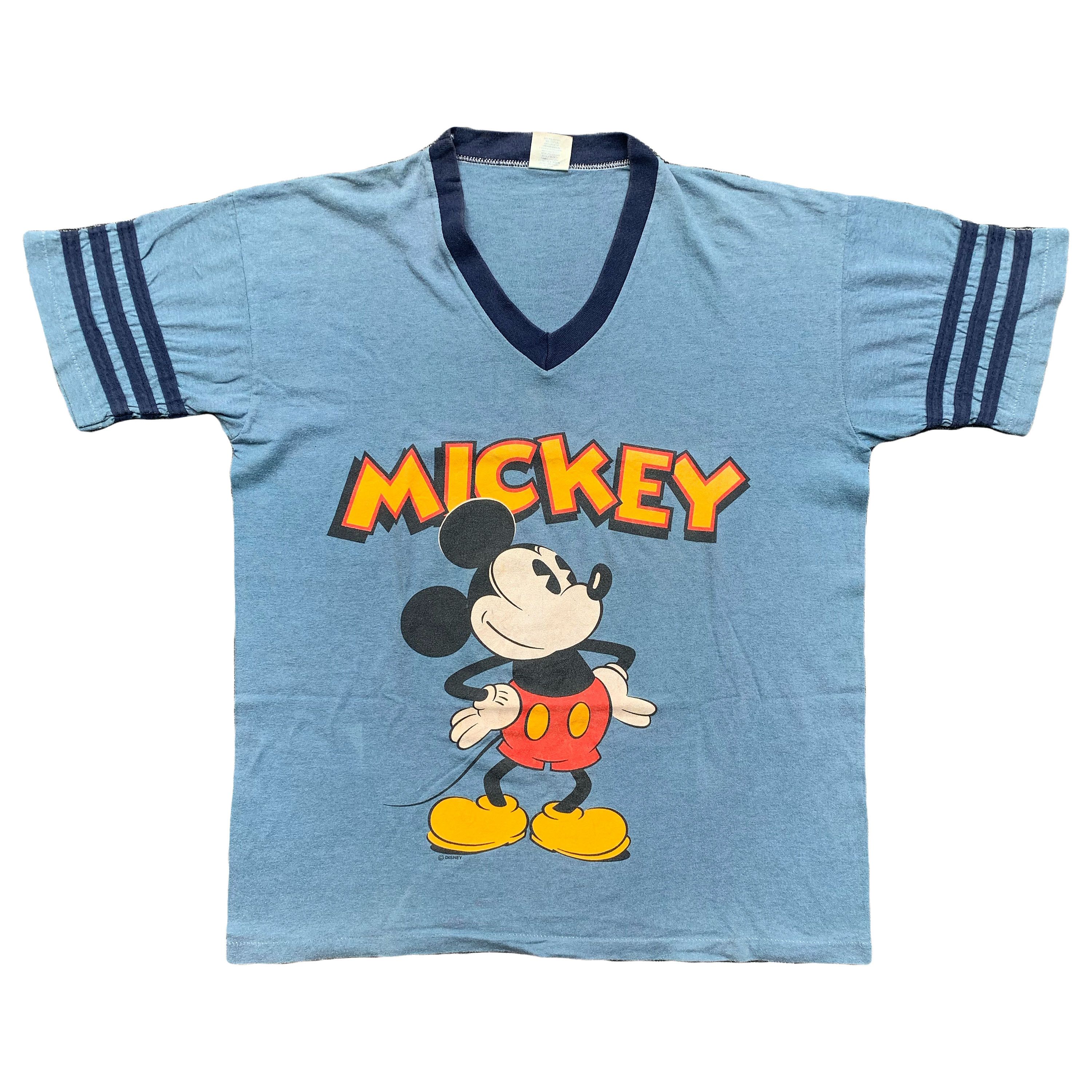 Vintage rare vintage mickey mouse t shirt single stitched Size US L / EU 52-54 / 3 - 1 Thumbnail