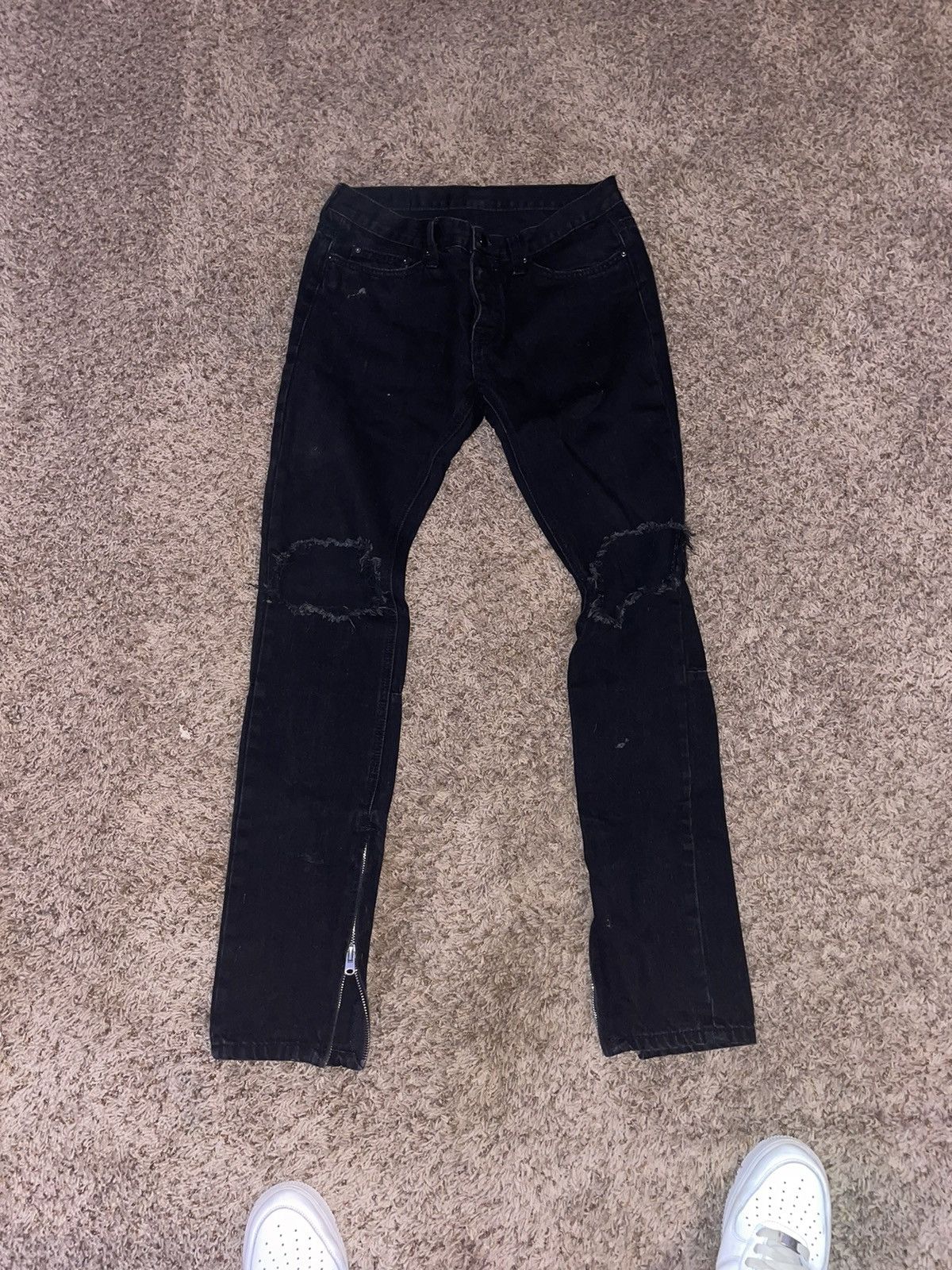 MNML Mnml jeans (added patch on back) Size US 30 / EU 46 - 1 Thumbnail