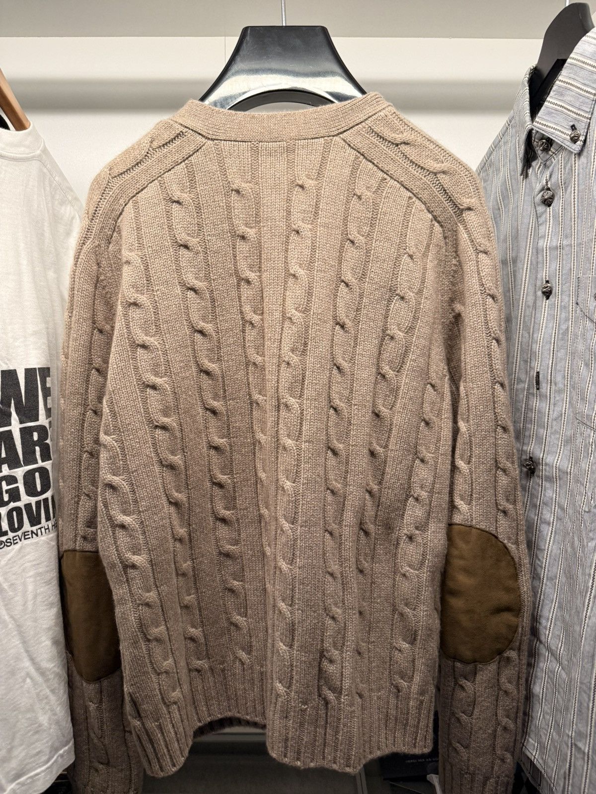 Celine Celine triumph cashmere cardigan cable knit Size US M / EU 48-50 / 2 - 4 Thumbnail