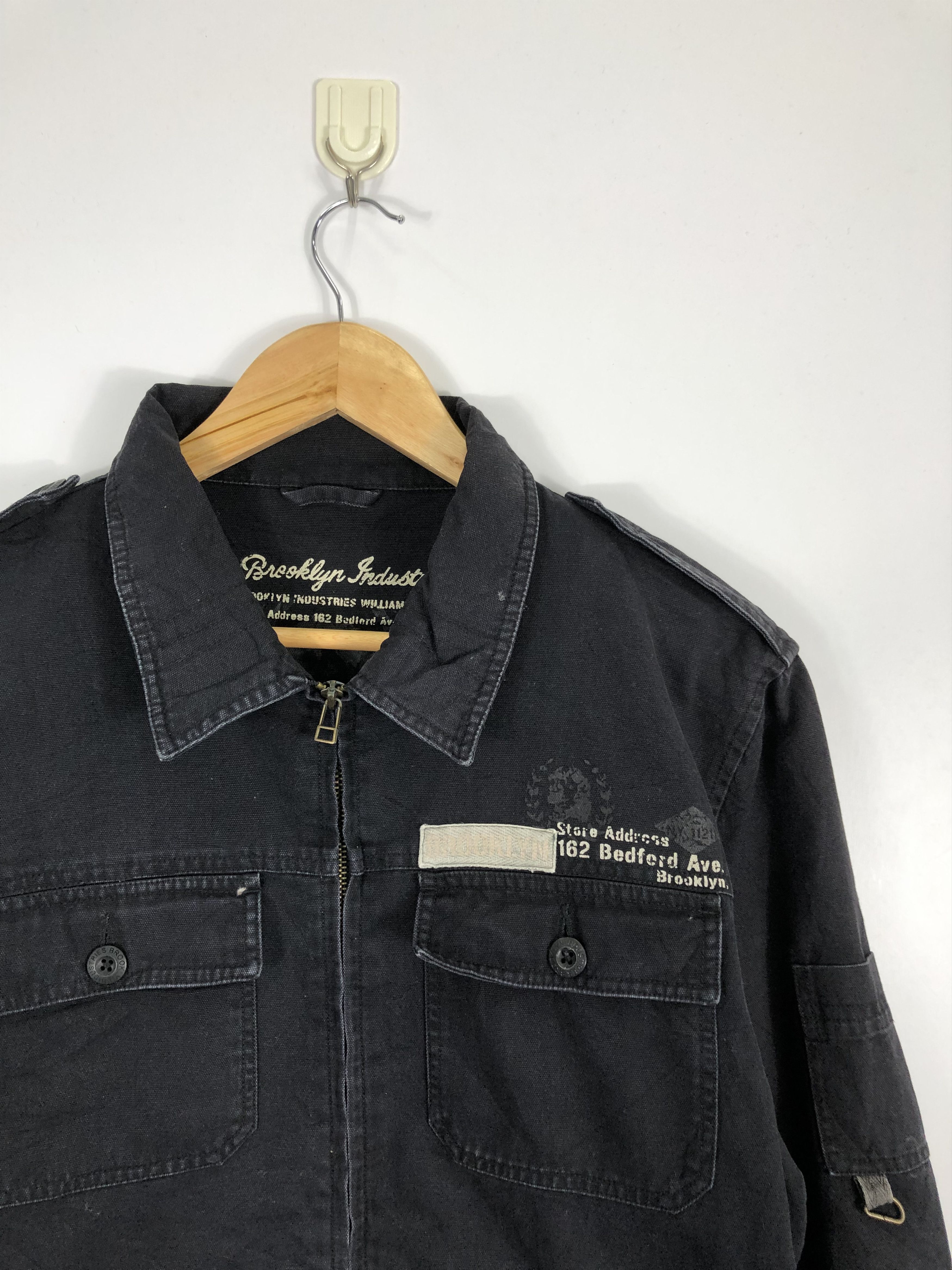 Vintage Vintage Brooklyn Industries Denim Jacket J0659 Size US M / EU 48-50 / 2 - 8 Thumbnail