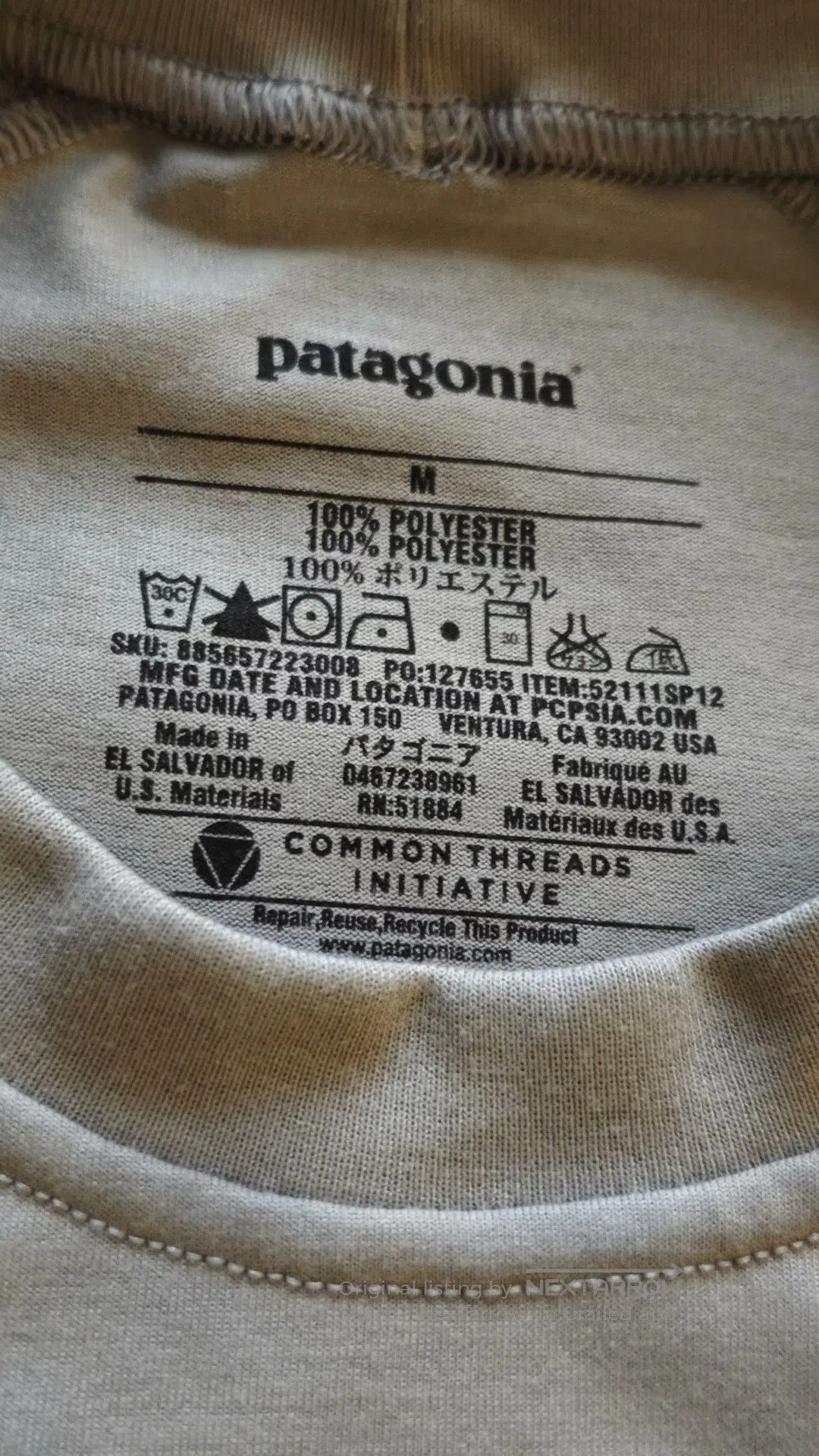 Patagonia Patagonia Old Discontinued Flying Fish T. Size US M / EU 48-50 / 2 - 4 Thumbnail