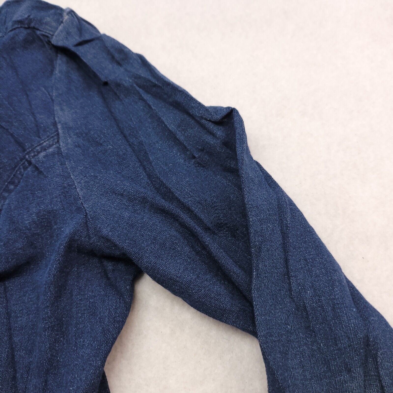 Laura Ashley Laura Ashley Casual Zip Up Denim Jacket Womens Size M Blue Size M / US 6-8 / IT 42-44 - 5 Thumbnail