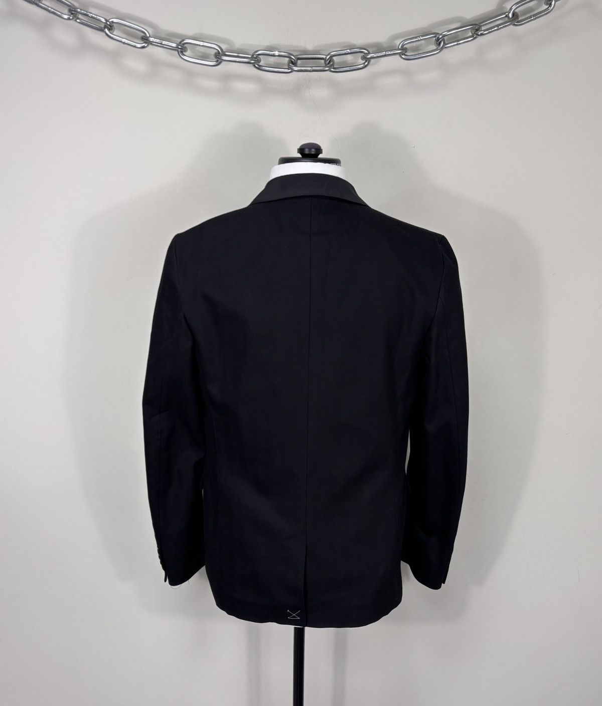 Diesel Diesel Carin-D NWT Men’s Cotton Black Dinner Jacket Tuxedo Size 40R - 12 Thumbnail