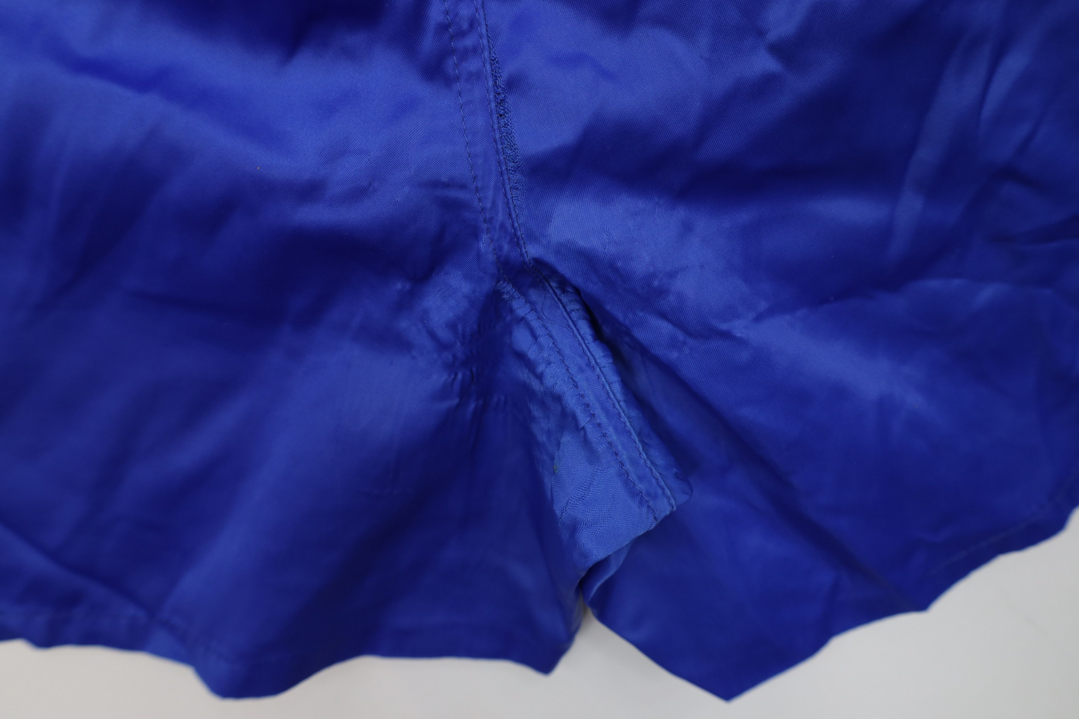Adidas Vintage 90s Adidas Nylon Running Soccer Shorts Royal Blue Size US 36 / EU 52 - 14 Thumbnail