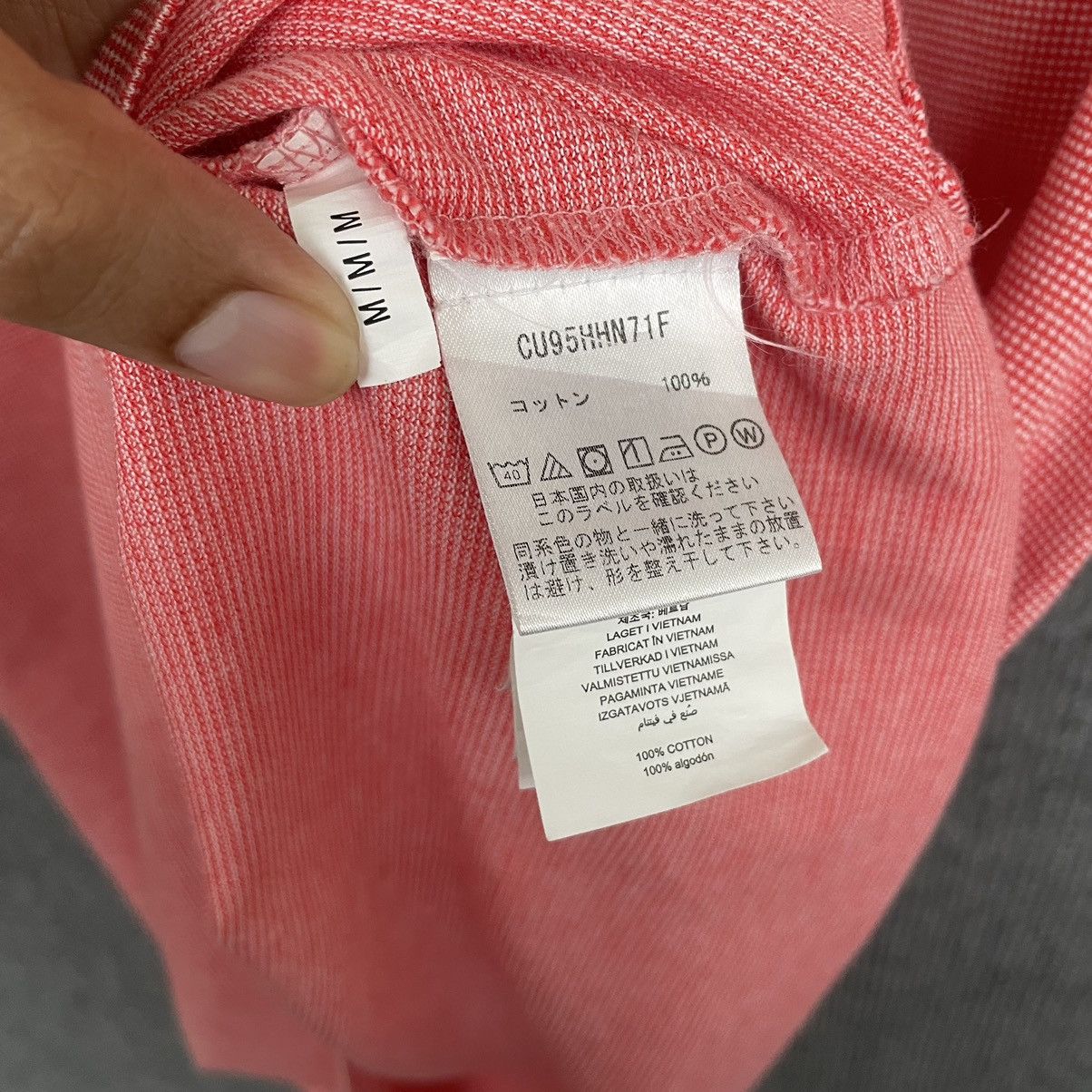 Designer × Michael Kors Michael Kors Red Blank Essentials T Shirt Size US M / EU 48-50 / 2 - 4 Thumbnail