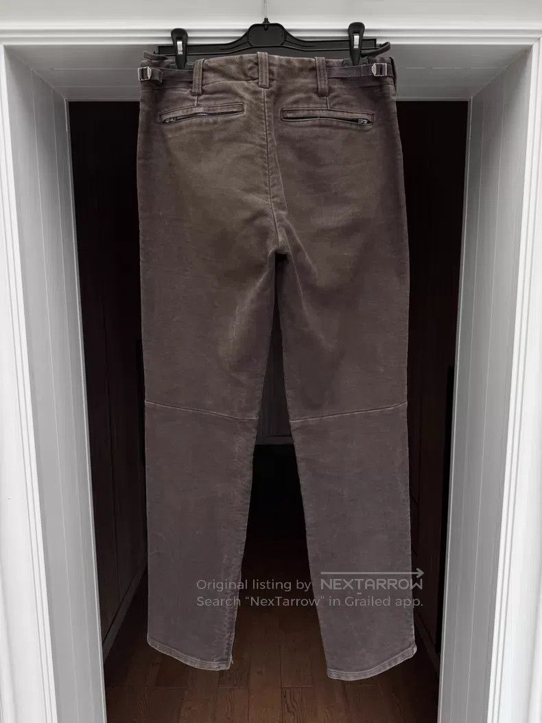Helmut Lang Helmut Lang Moleskin Zip Pants Size US 30 / EU 46 - 5 Thumbnail