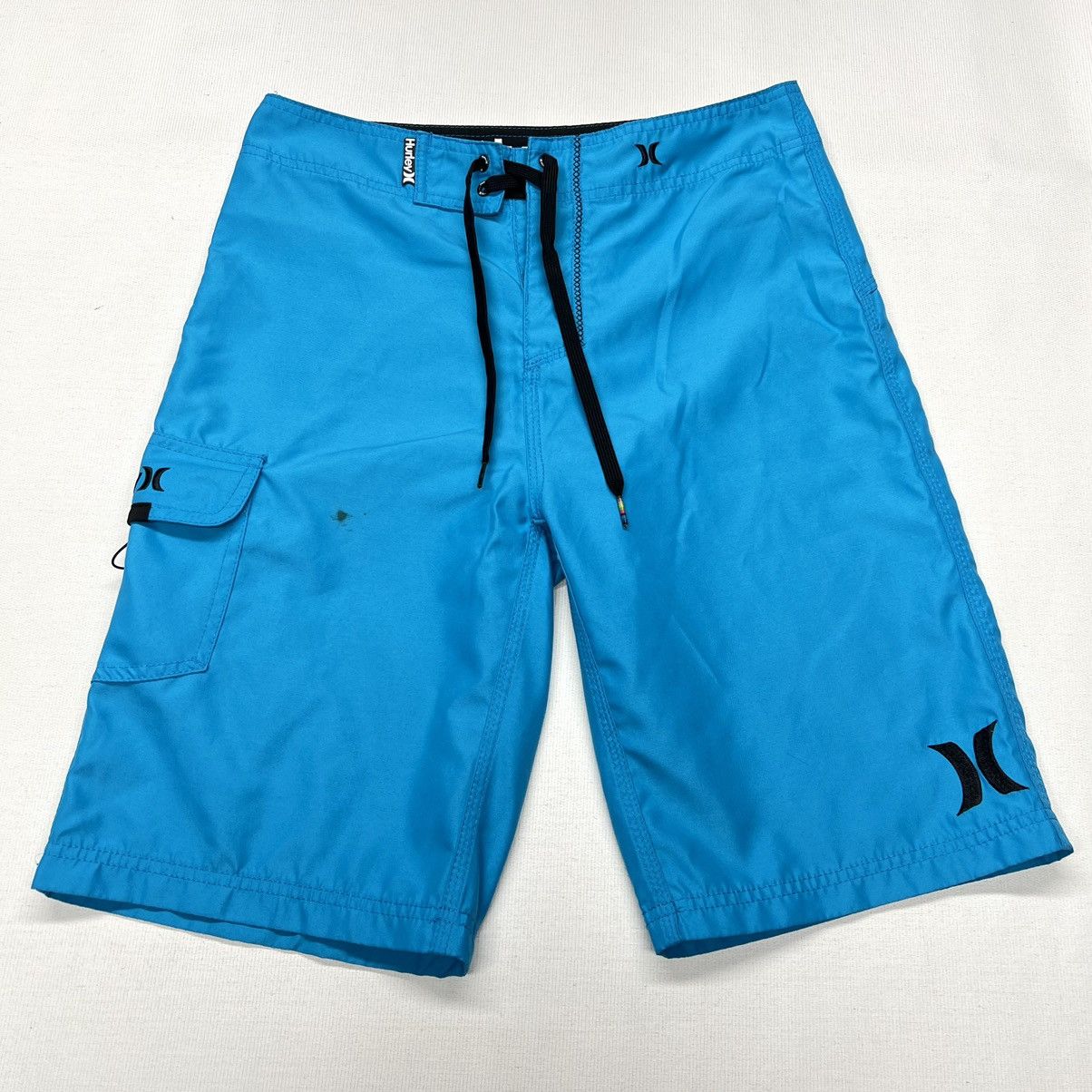 Hurley Hurley Swim Shorts Blue Board Trunks Pocket Beach Pool Logo Size US 29 - 1 Thumbnail