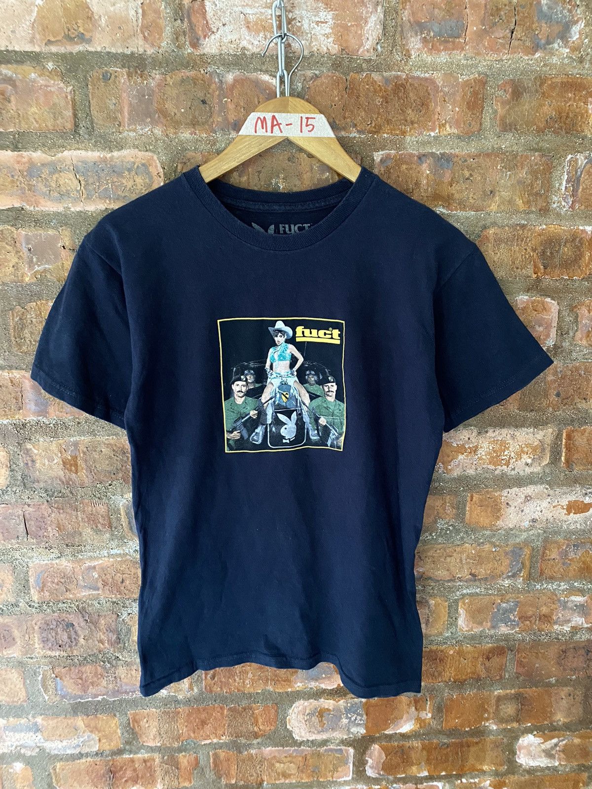 FUCT 🔥Vtg FUCT Playboy Apocalypse Now iraq Vietnam War sex pinup Size US M / EU 48-50 / 2 - 2 Thumbnail