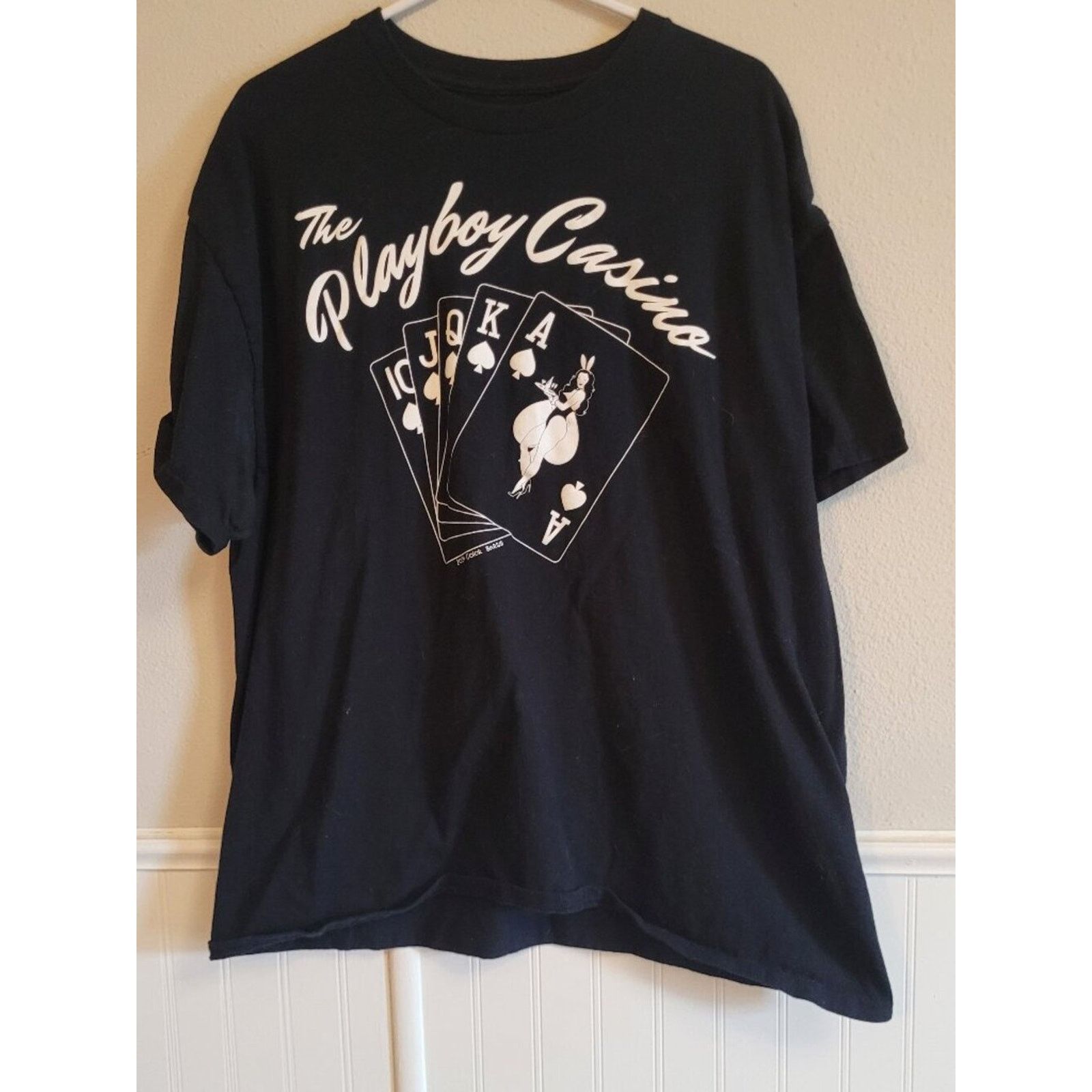 Comfort Colors Color Bars x Playboy Casino Graphic T-Shirt Black XL Size US XL / EU 56 / 4 - 1 Thumbnail