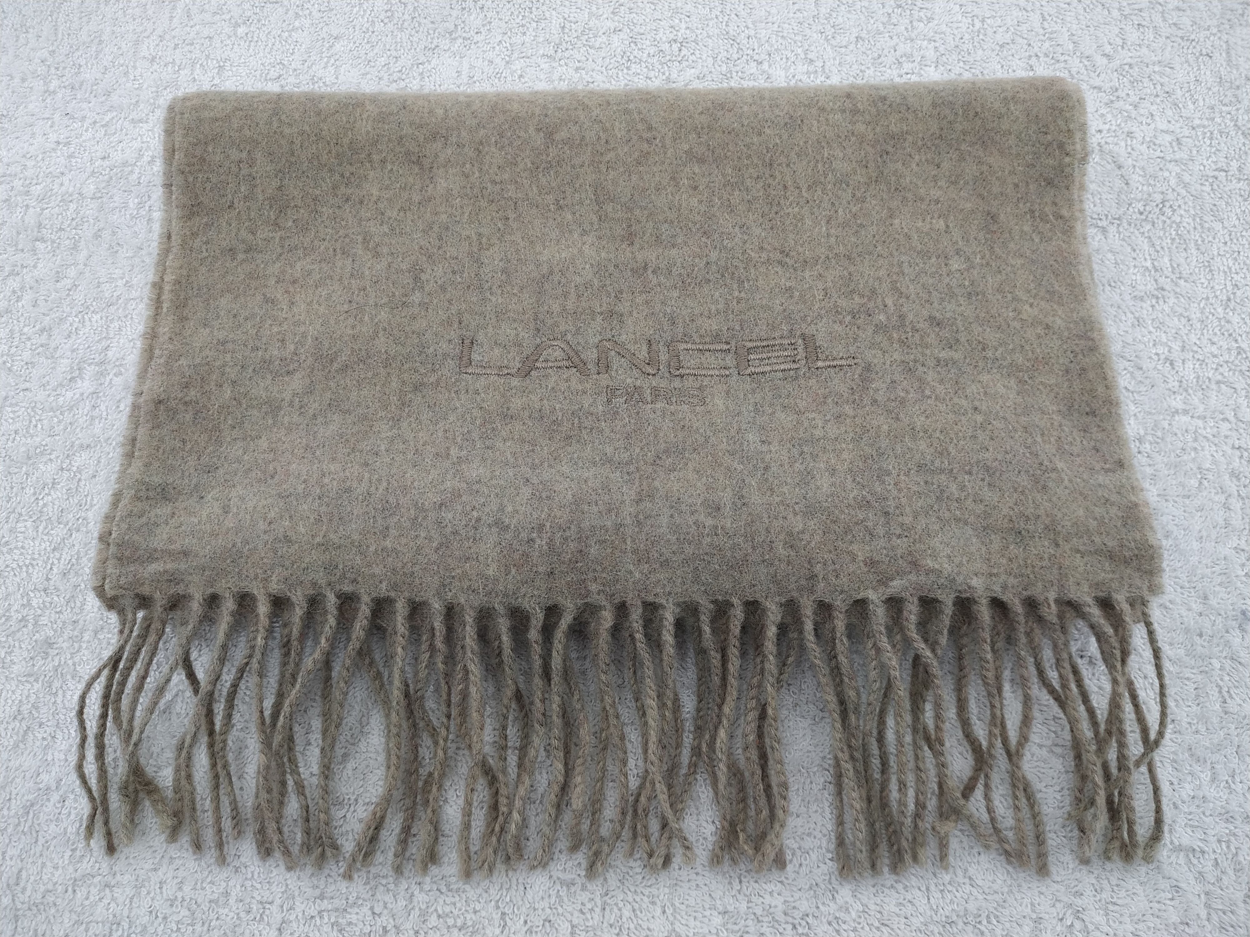 Lancel Vintage Lancel Scarf/Muffler/Neckwear MF458 Size ONE SIZE - 3 Thumbnail