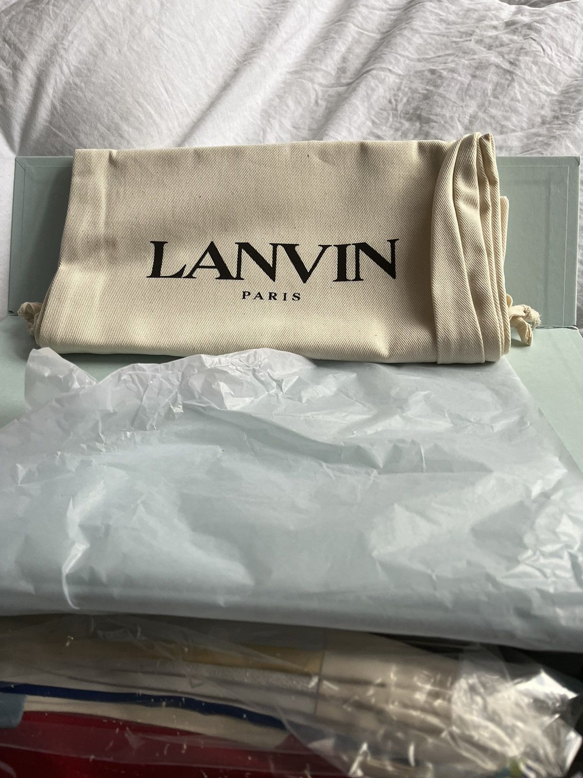 LANVIN X GALLERY DEPT. II LOW Sneakers Sz 41 $855