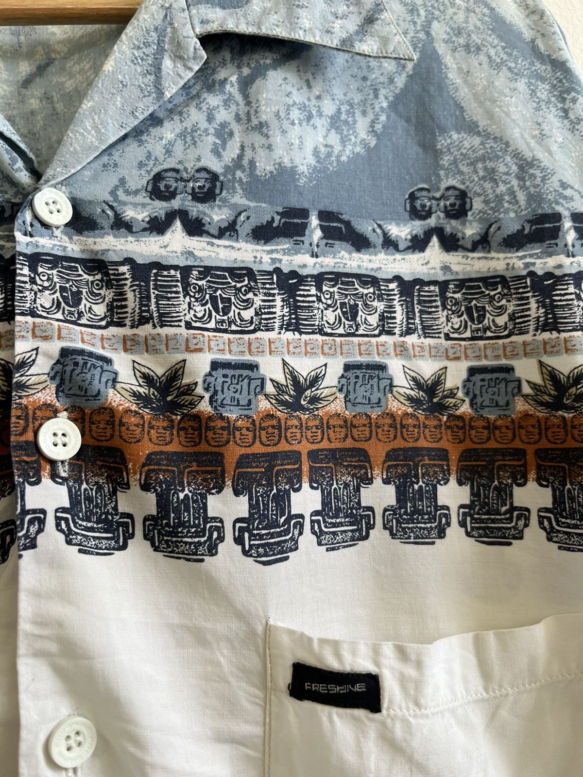 Freshjive × Vintage Vintage 90s Freshjive Hawaiian Shirt Size US M / EU 48-50 / 2 - 3 Thumbnail