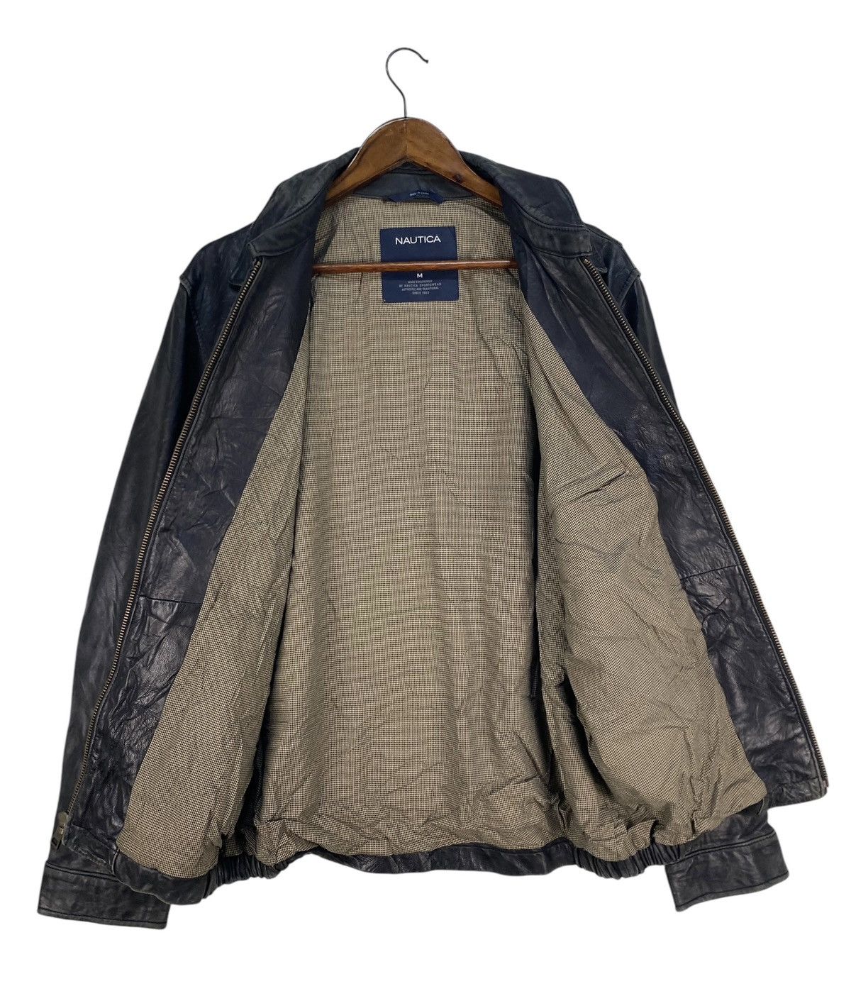 Nautica Nautica Pure Leather Jacket Size US M / EU 48-50 / 2 - 3 Thumbnail