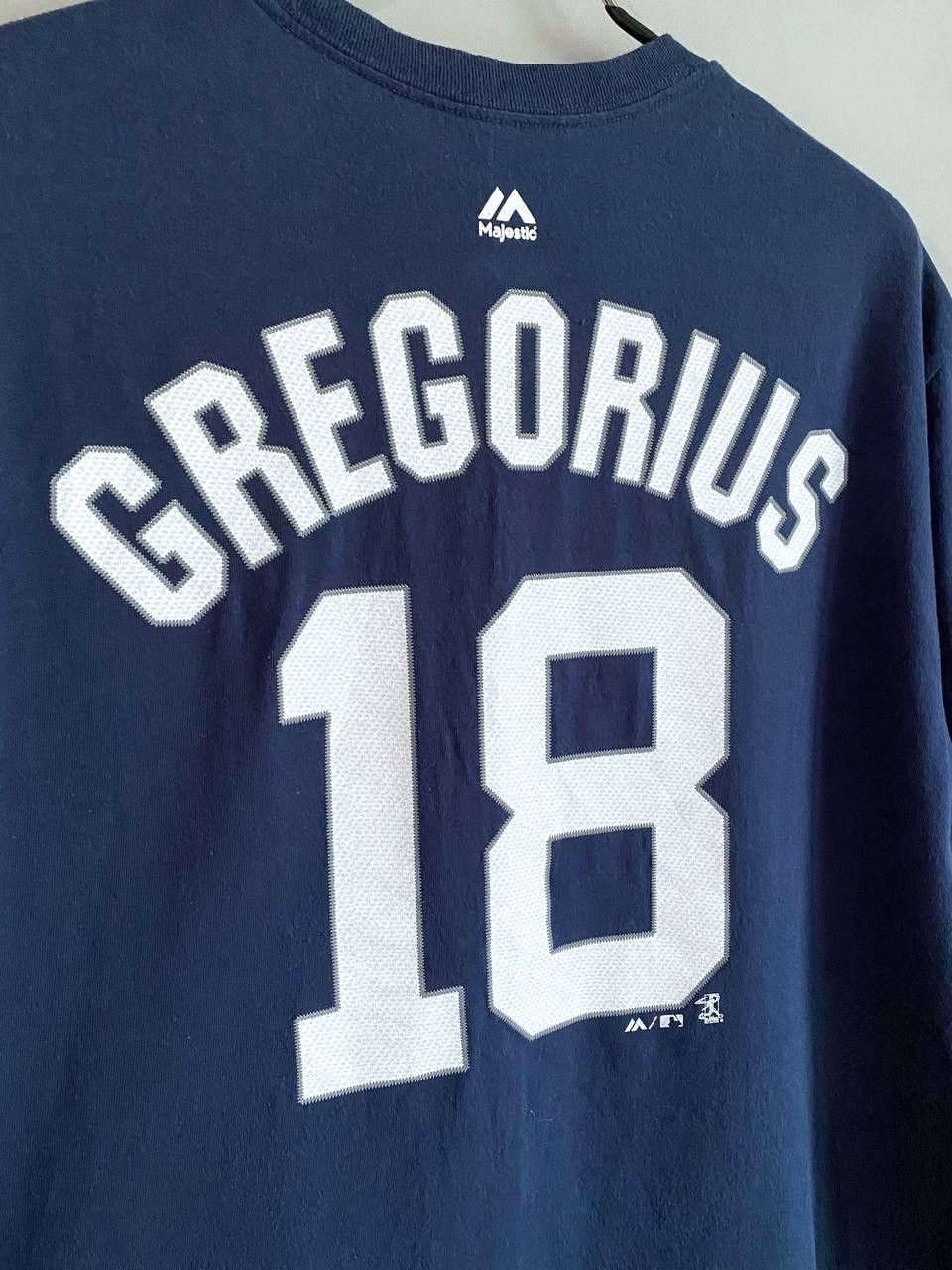 Majestic Majestic MLB Baseball T-Shirt New York Yankkes #18 GREGORIUS Size US L / EU 52-54 / 3 - 8 Thumbnail
