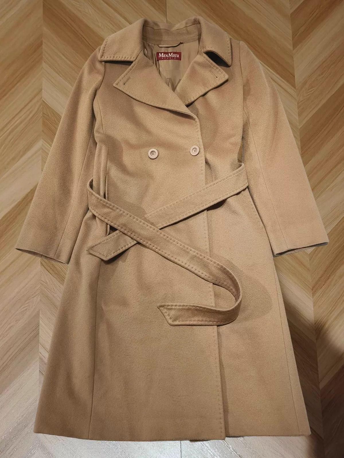 Max Mara 99 New MaxMara Wool Coat 34EU Authentic Size S / US 4 / IT 40 - 1 Thumbnail