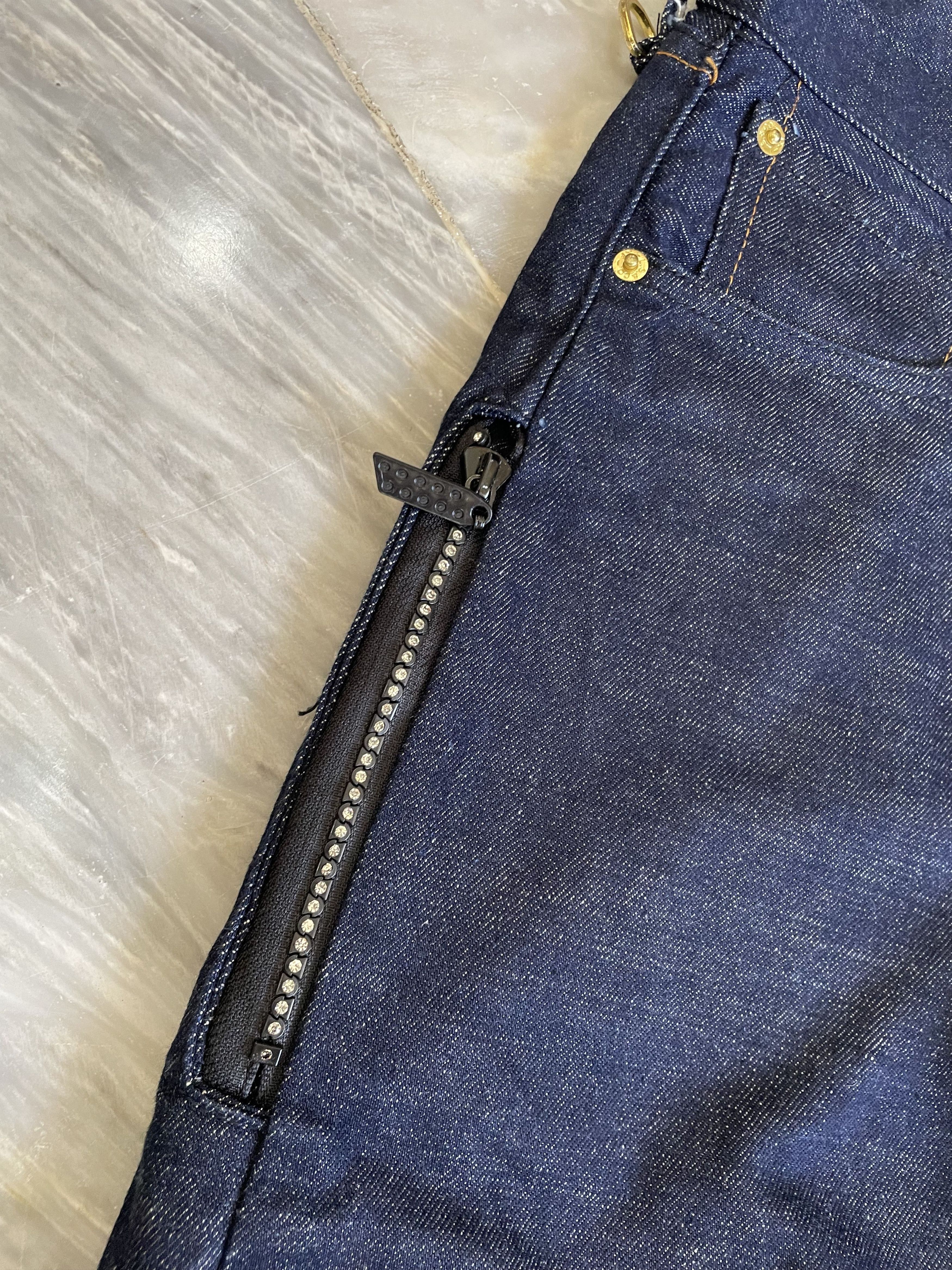 Fragment Design × Levi's Levis Fenom x Mastermind Japan - Denim Selvedge Pants Size US 30 / EU 46 - 9 Thumbnail
