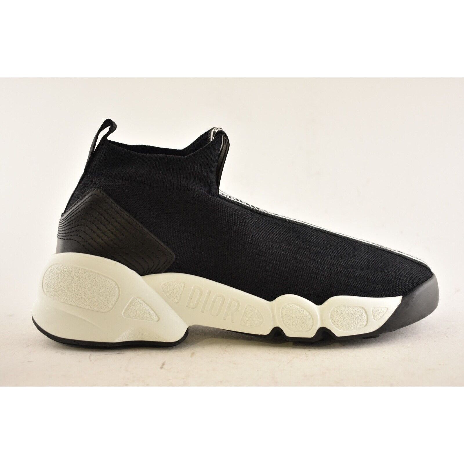 Dior Dior F. Two Point Zero Black Knit Flat Trainer Sneaker 41.5 Size US 11.5 / IT 41.5 - 2 Thumbnail