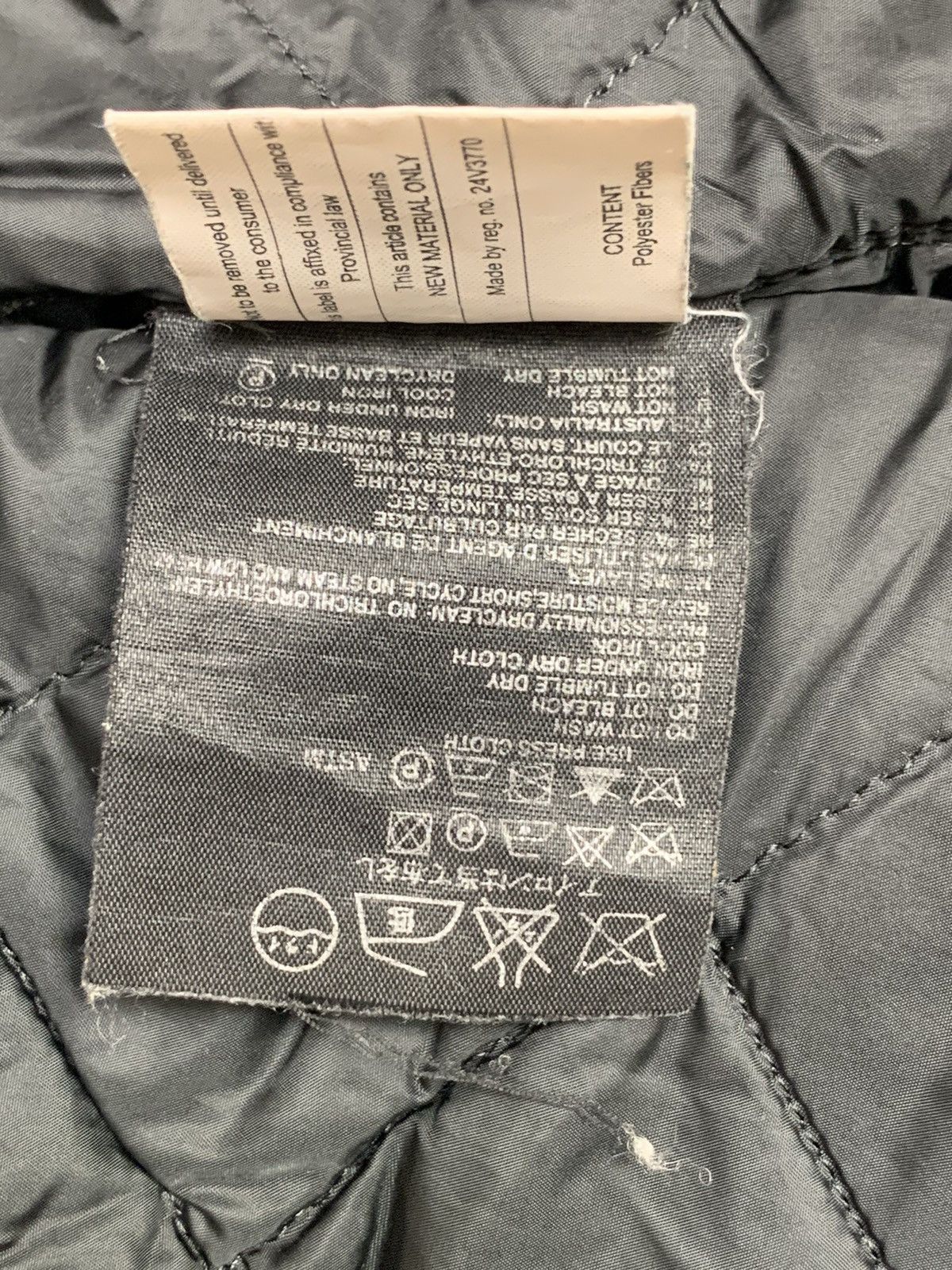 Prada Archival Prada Linea Rossa Nylon Quilted Long Jacket Black Size M / US 6-8 / IT 42-44 - 20 Thumbnail