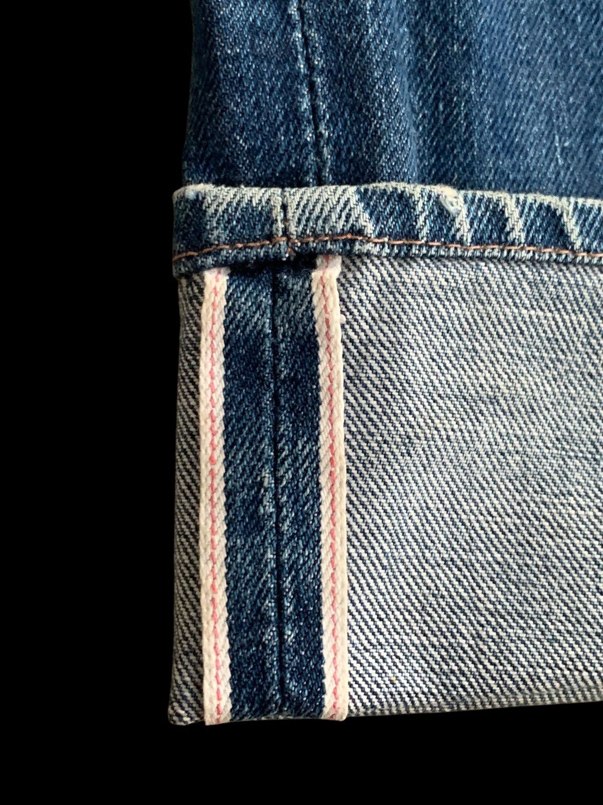 Japanese Brand Vintage Levi's J22 Selvedge Distressed Denim Made In Japan Size US 32 / EU 48 - 6 Thumbnail