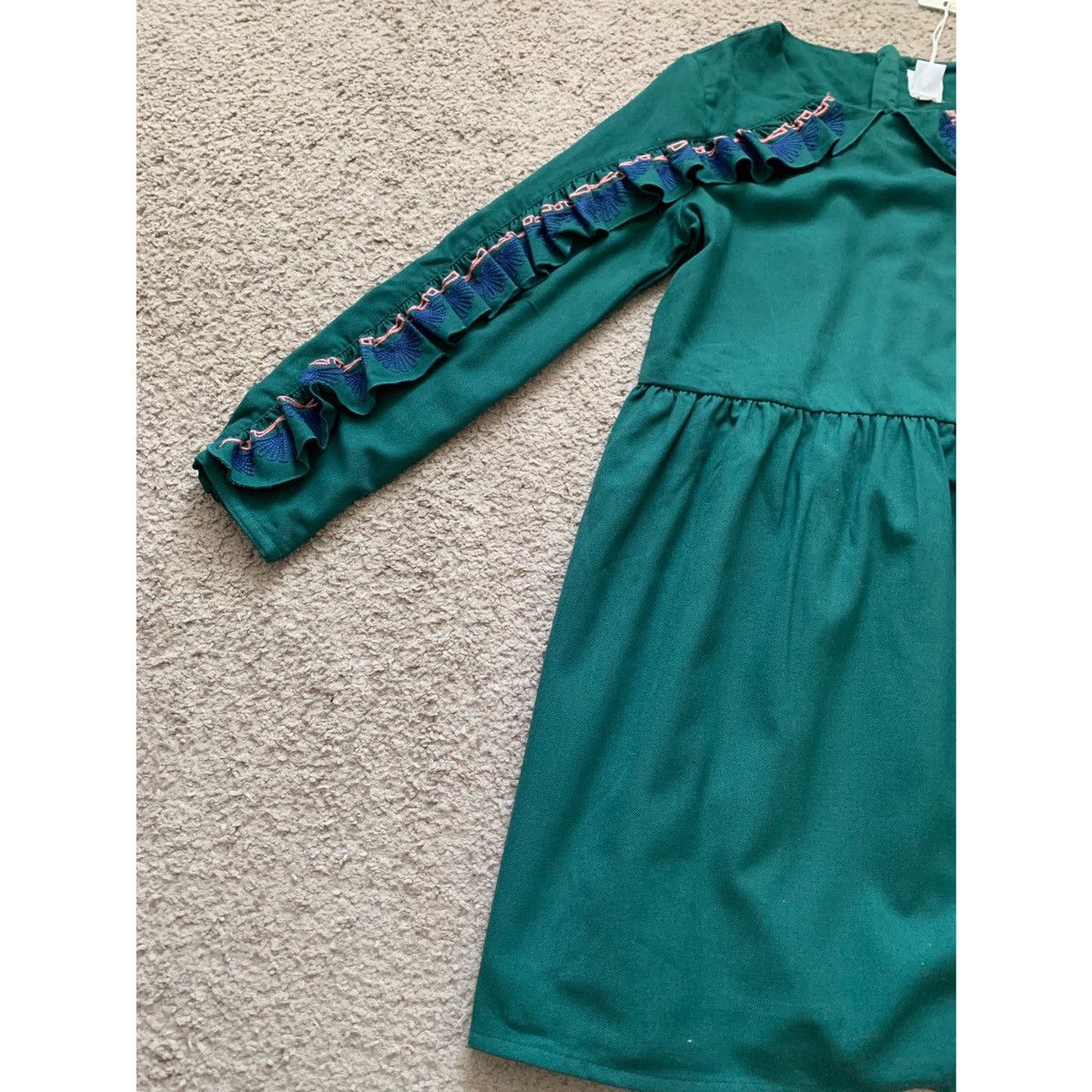 Other CARREMENT BEAU GIRL GREY RIFFLE DRESS Size XS / US 0-2 / IT 36-38 - 7 Thumbnail