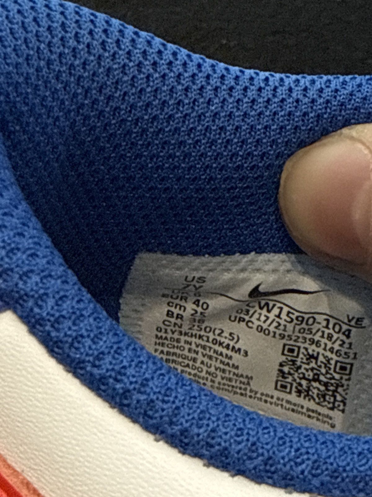 Nike Nike dunk low game royal gs new no box Size US 7 / EU 40 - 6 Thumbnail