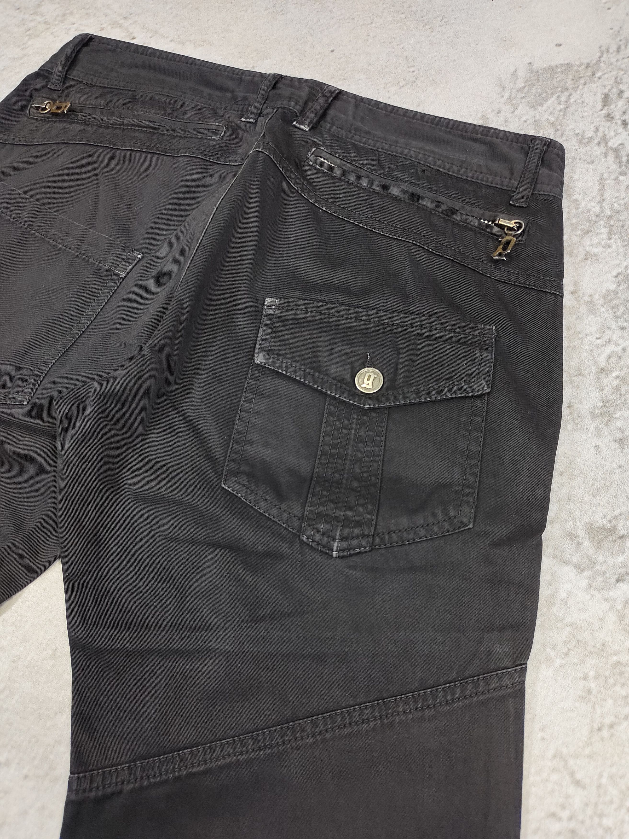 John Galliano 2010s John Galliano- Glam Rock Gothic Military Slim Trousers Size US 30 / EU 46 - 8 Thumbnail