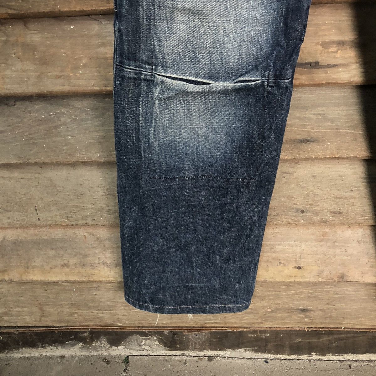 Marithe + Francois Girbaud DL Marithe Francois Girbaund faded Black Denim Pants #7317 Size US 31 - 9 Thumbnail
