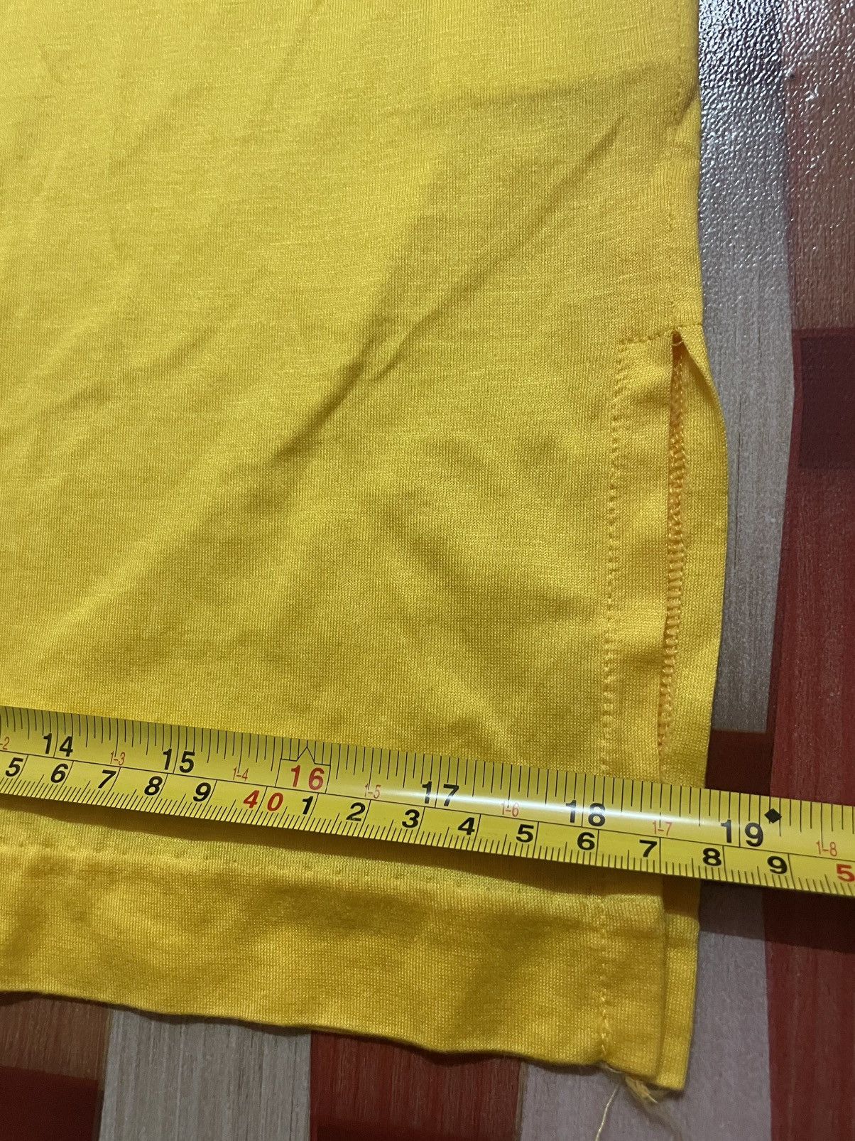 Yves Saint Laurent Vtg 1990s Yves Saint Laurent Glittering Cuff YSL Logo Tee Size US M / EU 48-50 / 2 - 7 Thumbnail
