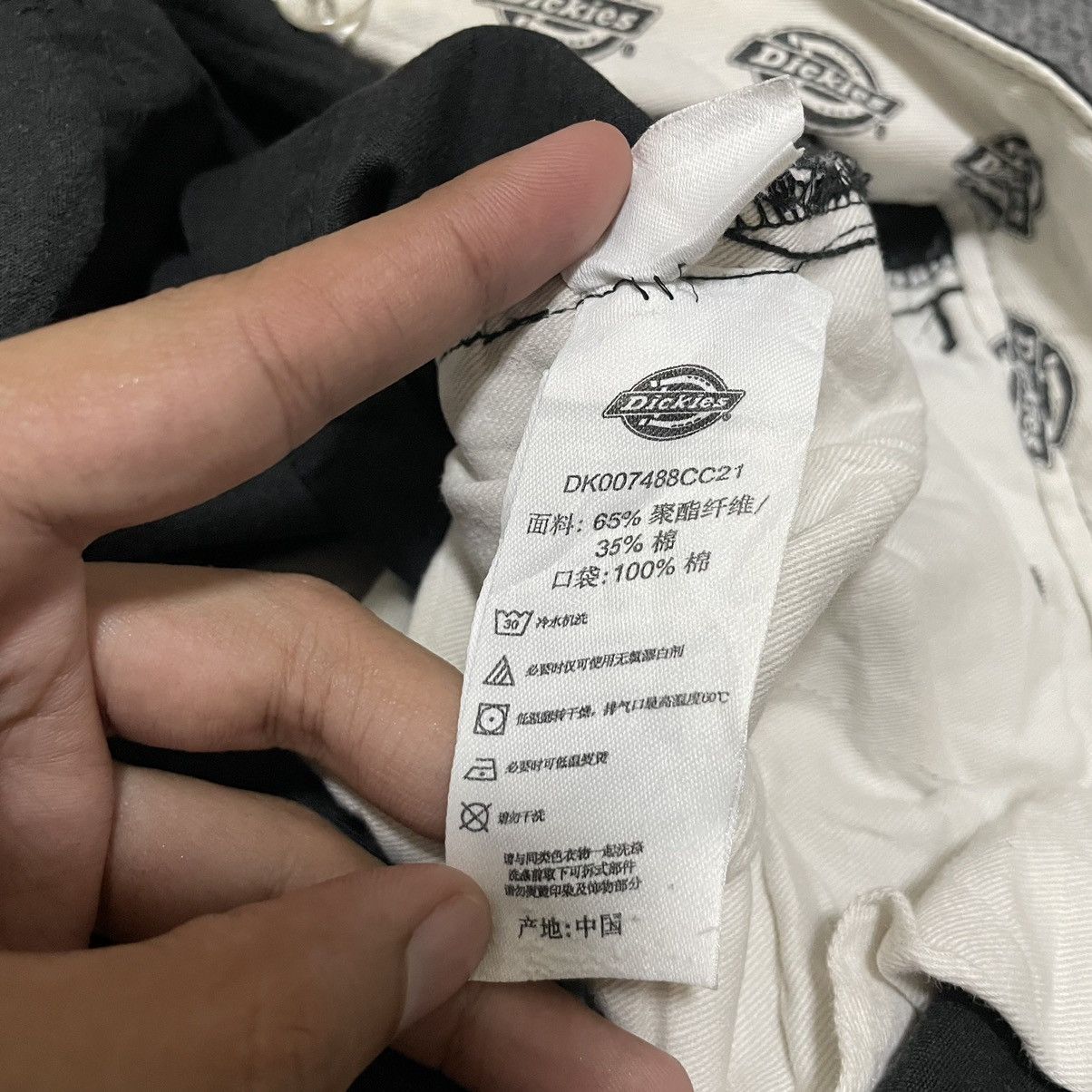 Dickies × Vintage Vintage Dickies Faded Black Skater Pant 33x26 Size US 33 - 6 Thumbnail