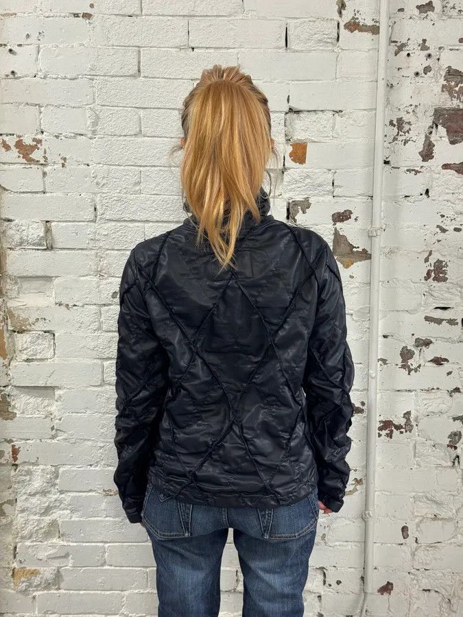 Marithe + Francois Girbaud FW2000 Marithé + François Girbaud Structure Navy Jacket Size S / US 4 / IT 40 - 2 Thumbnail