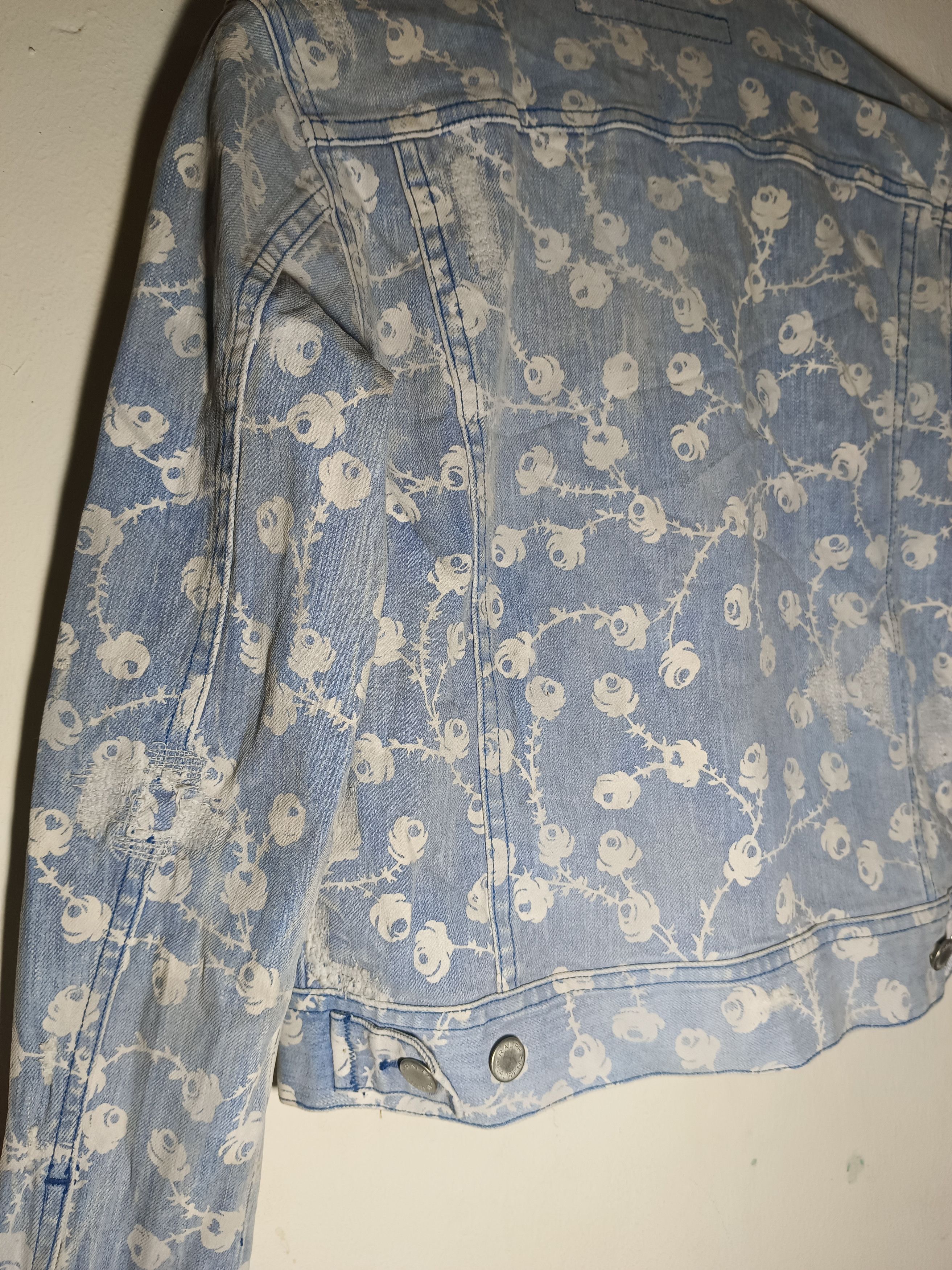 Ralph Lauren Ralph Lauren Distressed Trucker Jacket Size US XS / EU 42 / 0 - 11 Thumbnail
