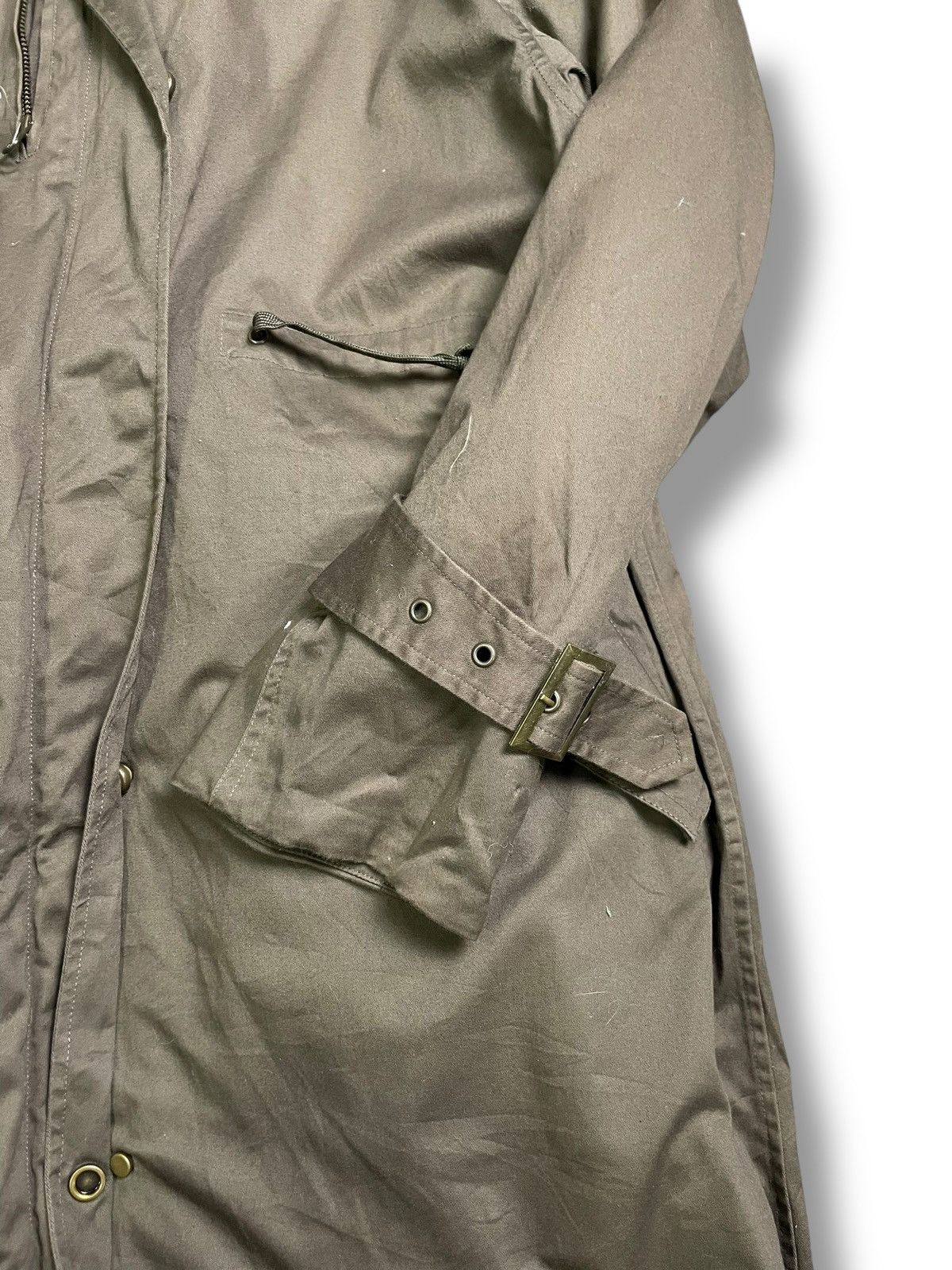Designer × Japanese Brand × Vintage Snidel x Japanese Brand Faux Fur Fishtail Parkas (38) Size US M / EU 48-50 / 2 - 11 Thumbnail