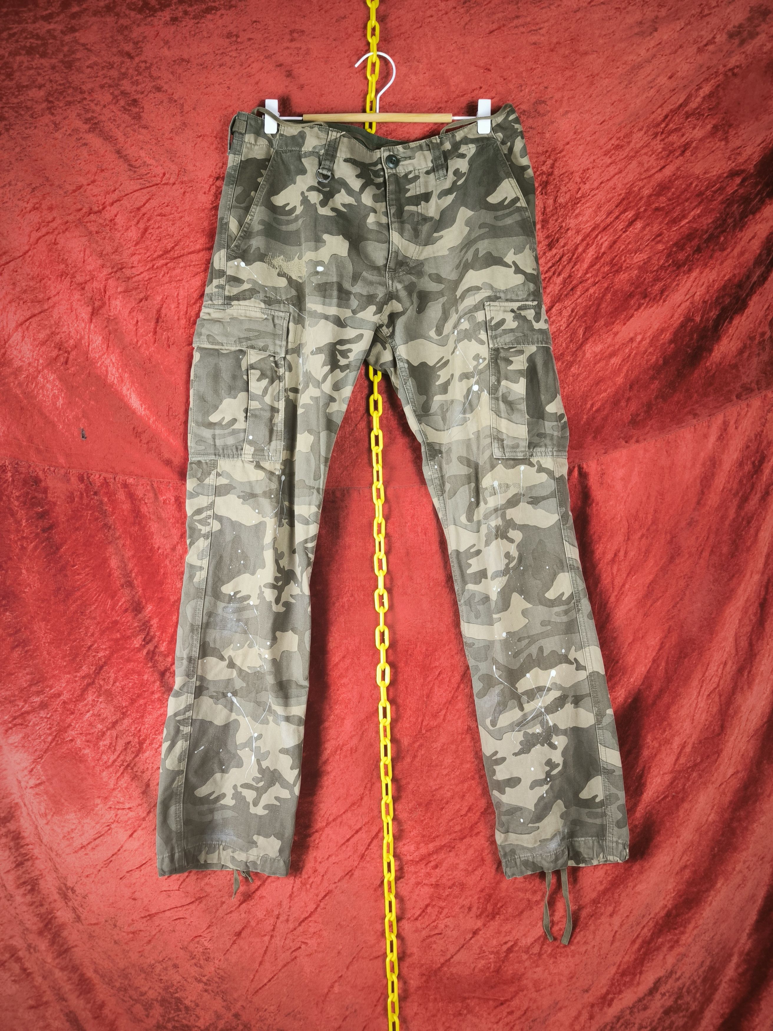 Sophnet. × Vintage Camo Splash Painter Cargo Size US 33 - 1 Thumbnail