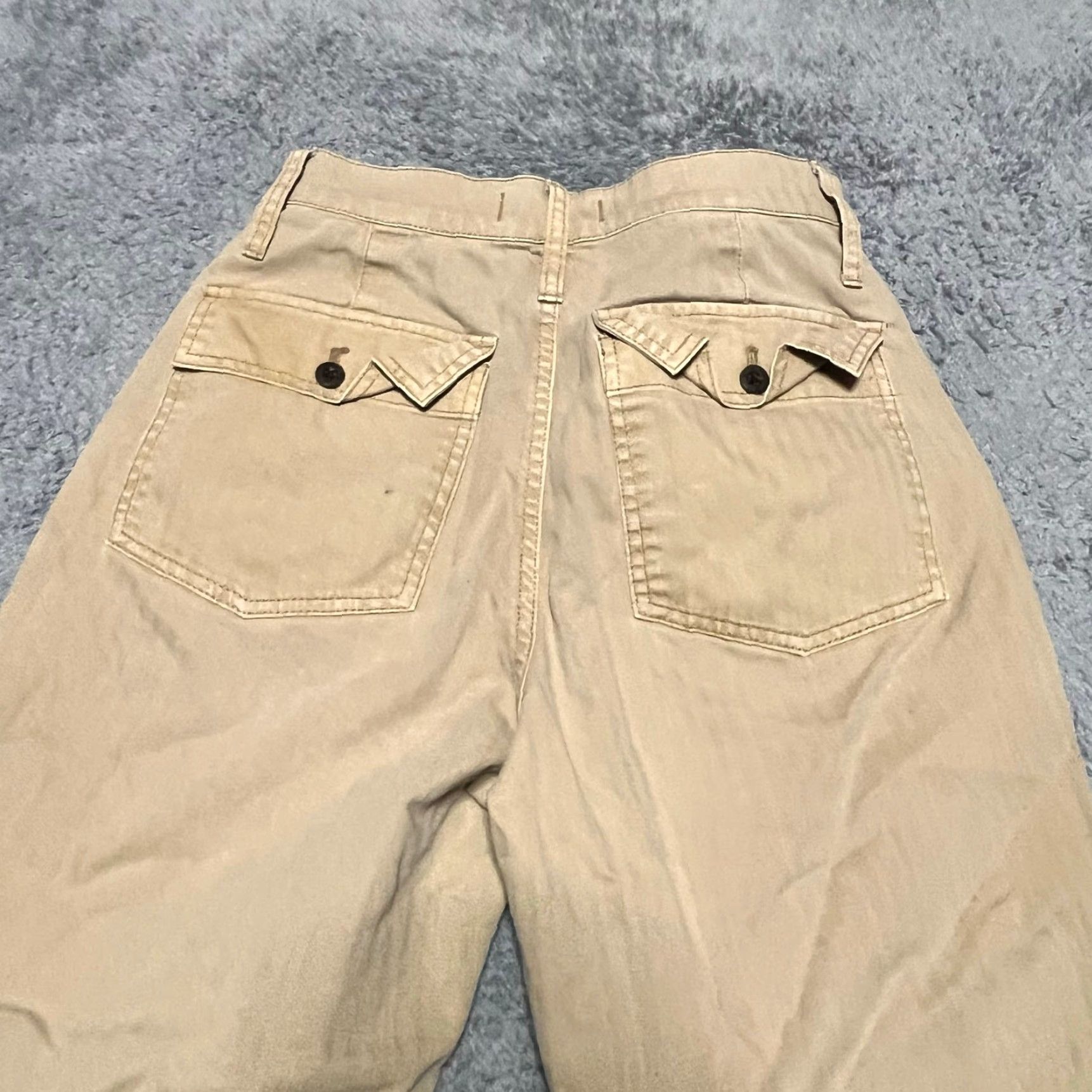 Madewell Madewell Pants Womens 27 The Perfect Vintage Straight Workwear Ankle 27 Regular Brown Womens NC368 Size 27" / US 4 / IT 40 - 3 Thumbnail