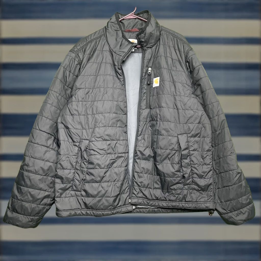 Carhartt VINTAGE Carhartt Rain Defender Jacket Mens Large Relaxed Fit Puffer Broken Zip 0J2208-M Size US L / EU 52-54 / 3 - 1 Thumbnail