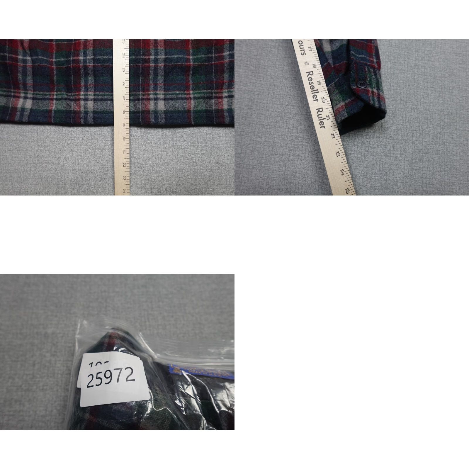 Pendleton VINTAGE Pendleton Button-Up Shirt Men Large Red Plaid Wool Board Collar 60s 90s USA Sportsman Size US L / EU 52-54 / 3 - 8 Thumbnail