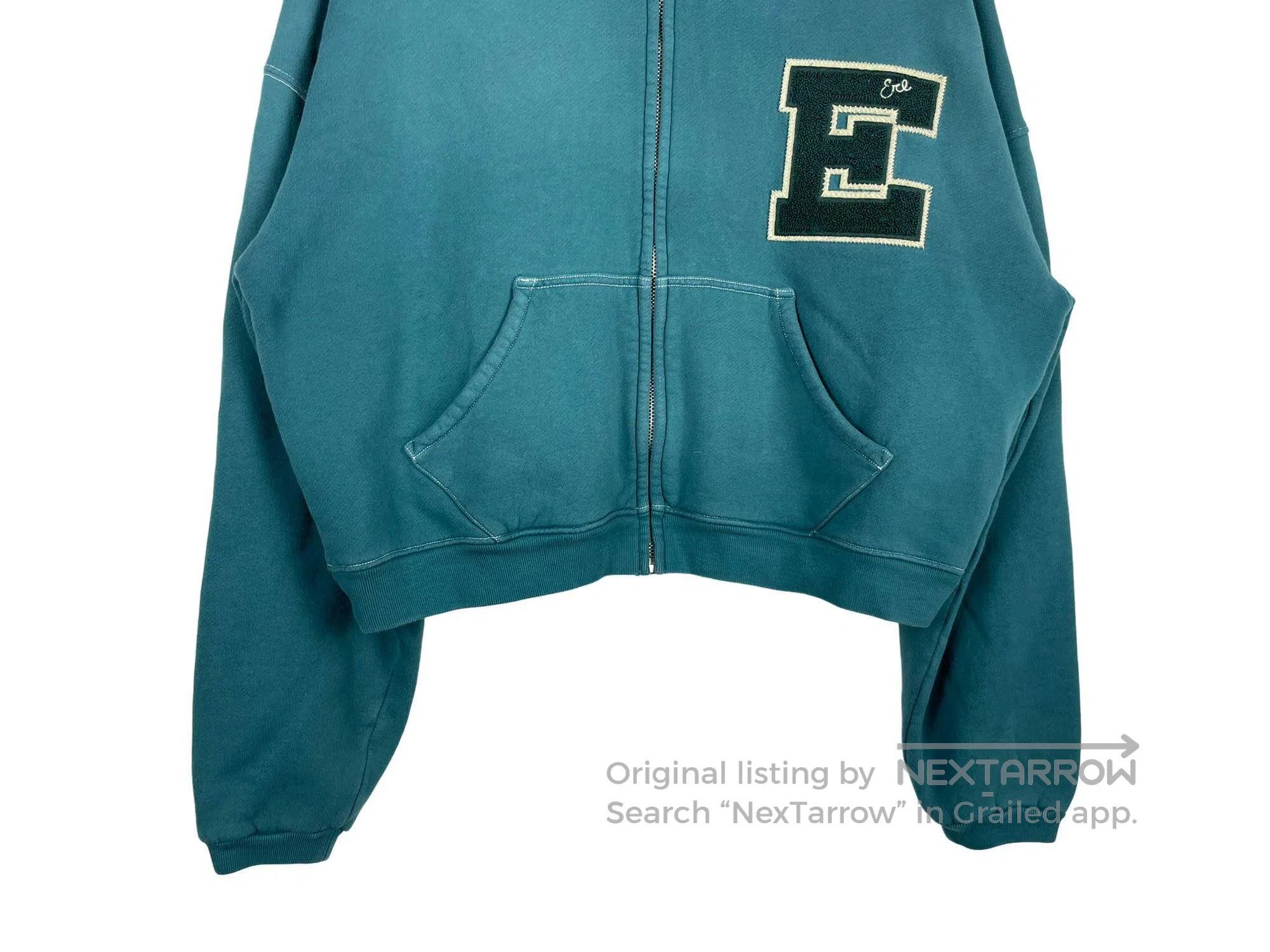 ERL ERL California Letter Patch Zipper Hoodie Size US M / EU 48-50 / 2 - 4 Thumbnail