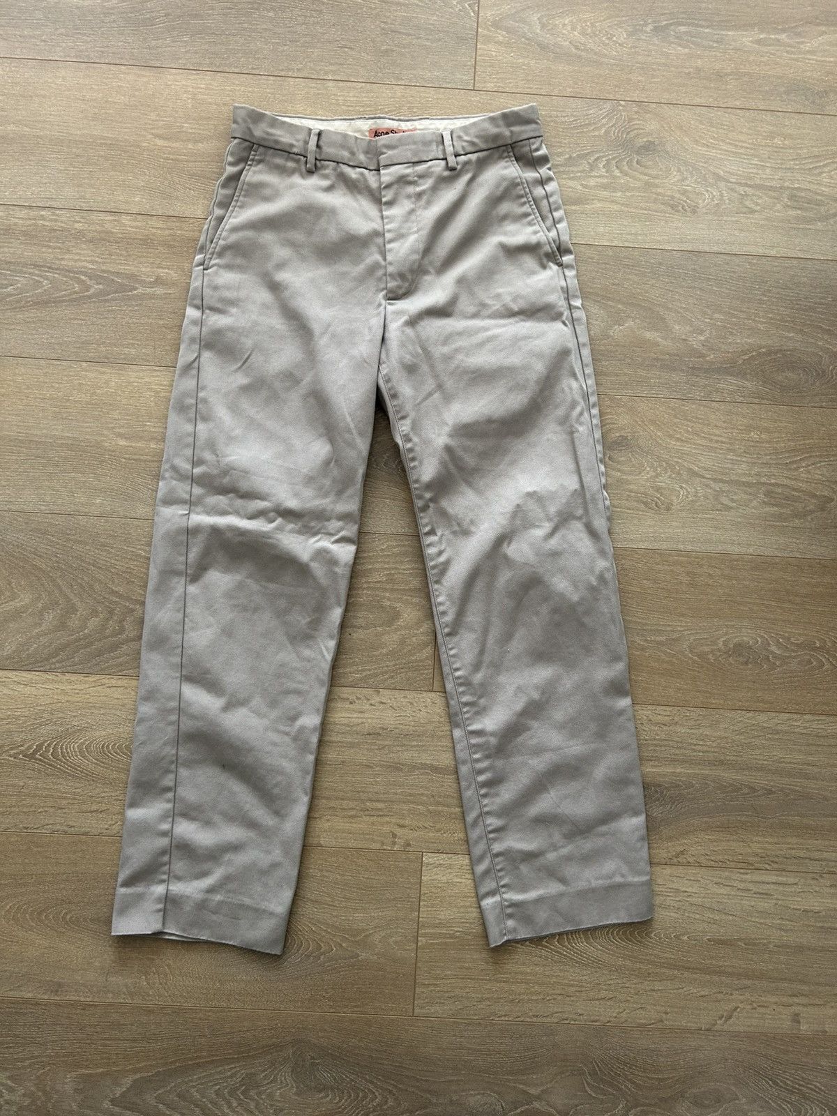 Acne Studios Acne studios 2022 khaki dress pants Size US 30 / EU 46 - 1 Thumbnail