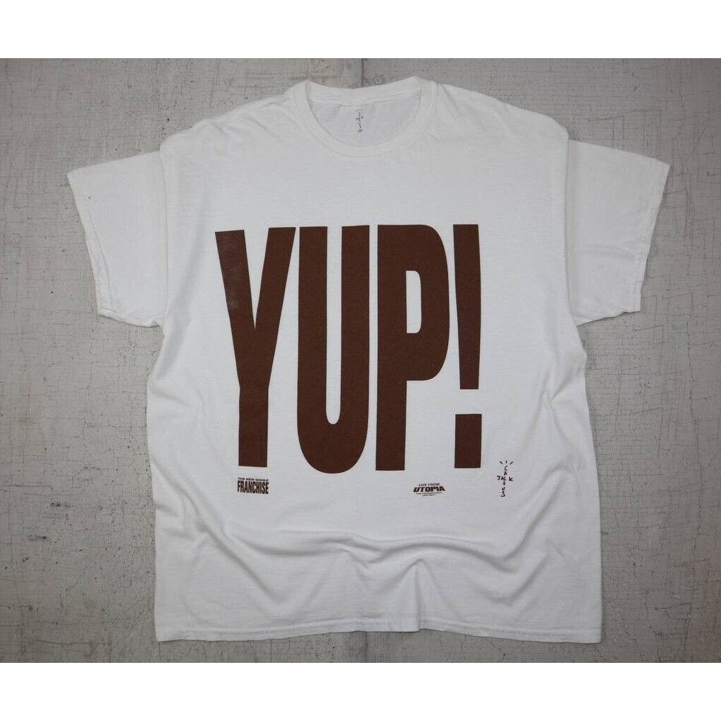 Travis Scott Yup T Shirt | Grailed