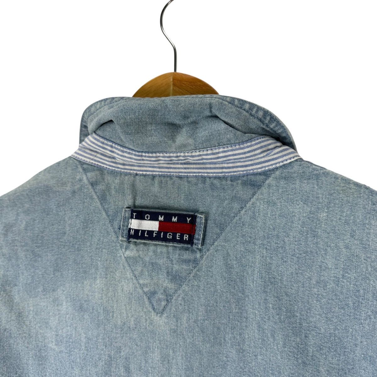 Tommy Hilfiger ☀️TOMMY HILFIGER HERRINGTON DENIM JACKET Size US L / EU 52-54 / 3 - 5 Thumbnail