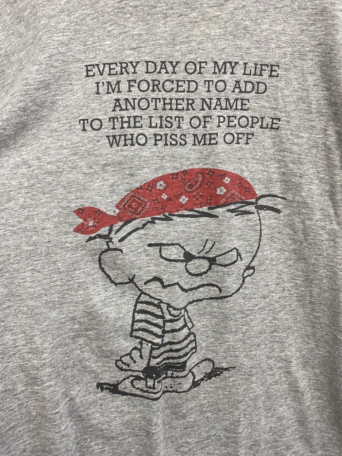 Cartoon Network 🇺🇸 Vintage 90s Calvin and Hobbes T-Shirt Y2K Rare Retro Size US XL / EU 56 / 4 - 4 Thumbnail