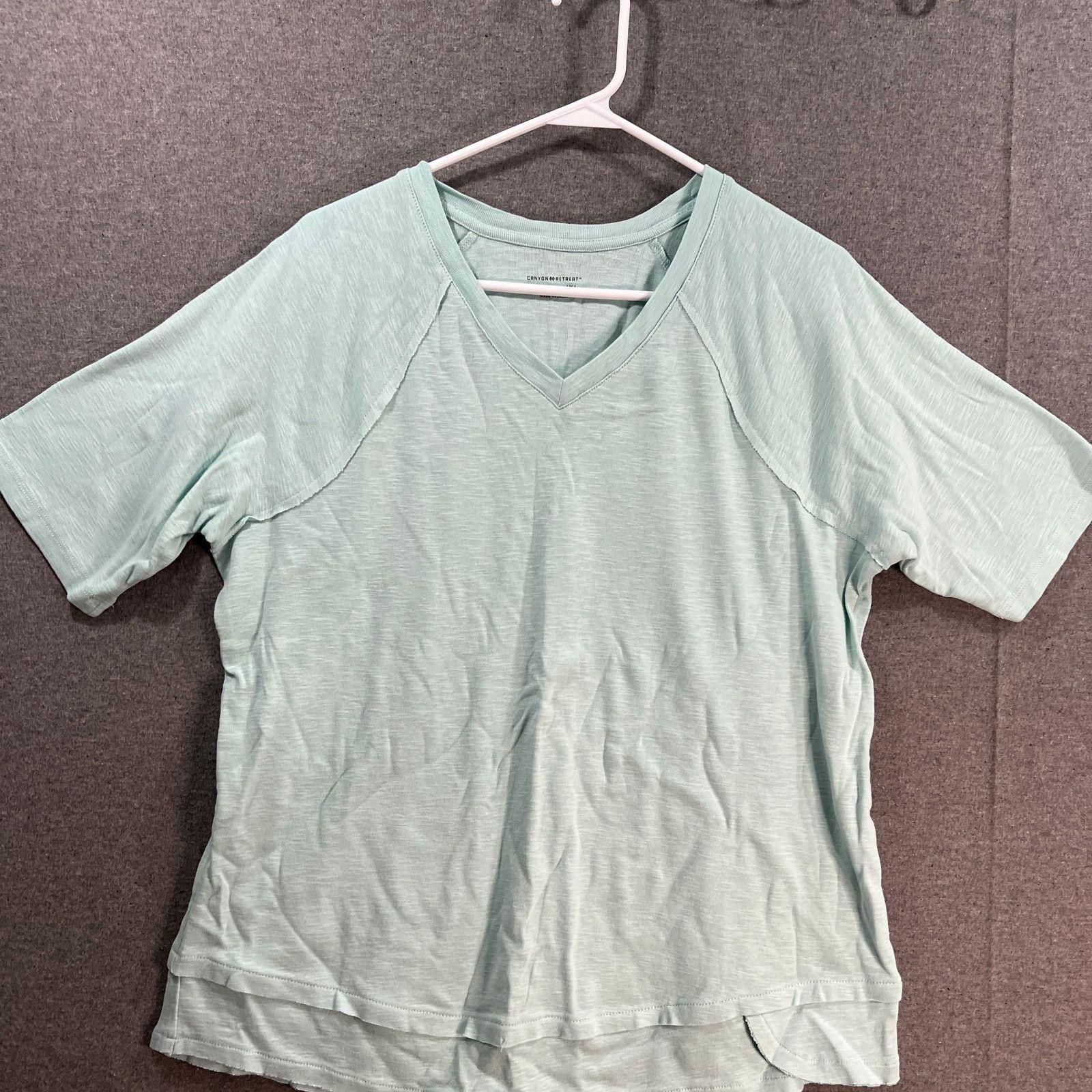 Other Canyon Retreat V-Neck Raglan Elbow Sleeve Top Size M / US 6-8 / IT 42-44 - 4 Thumbnail