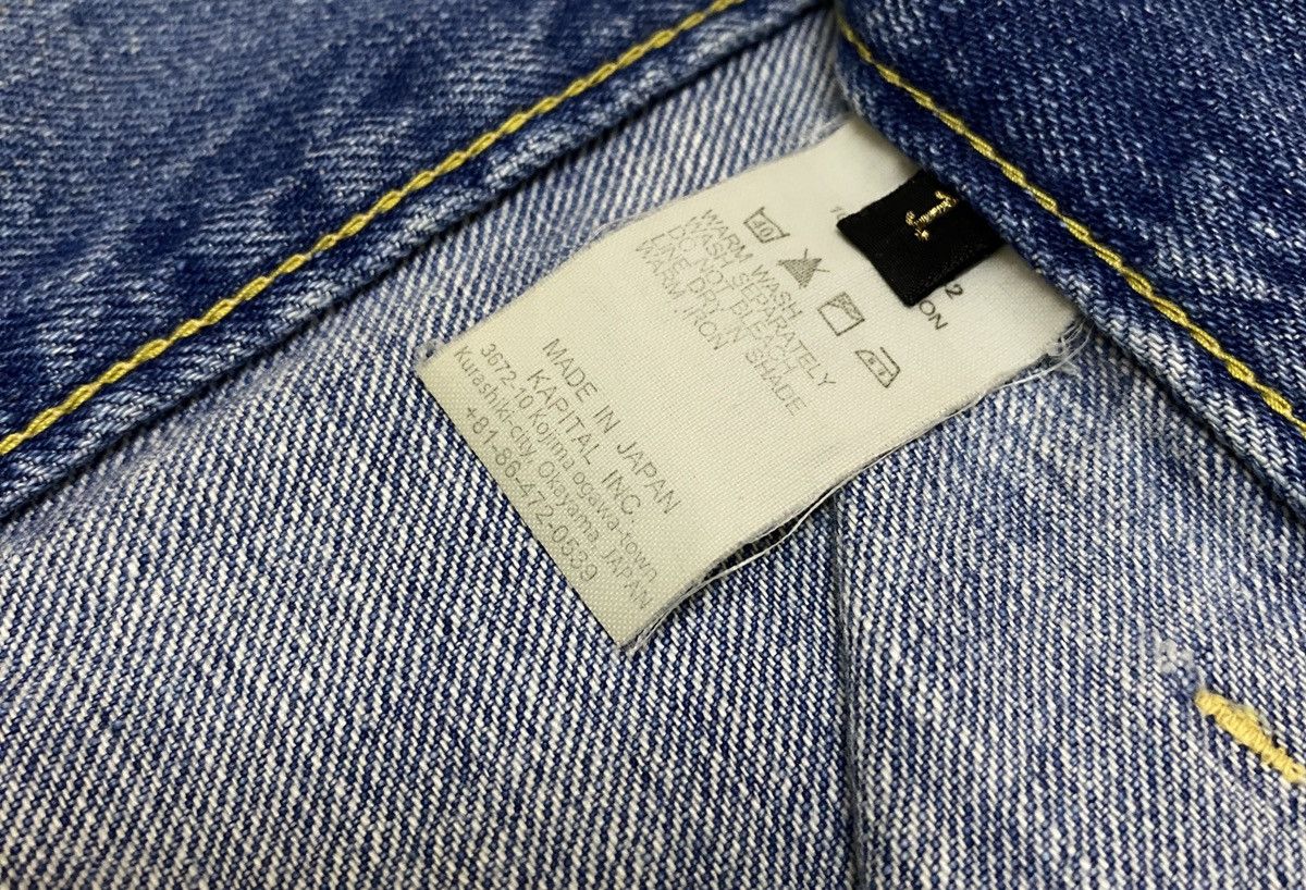 Kapital Rare Design Vintage Brand Kapital Bush Pant Jeans 1990s Size US 30 / EU 46 - 11 Thumbnail