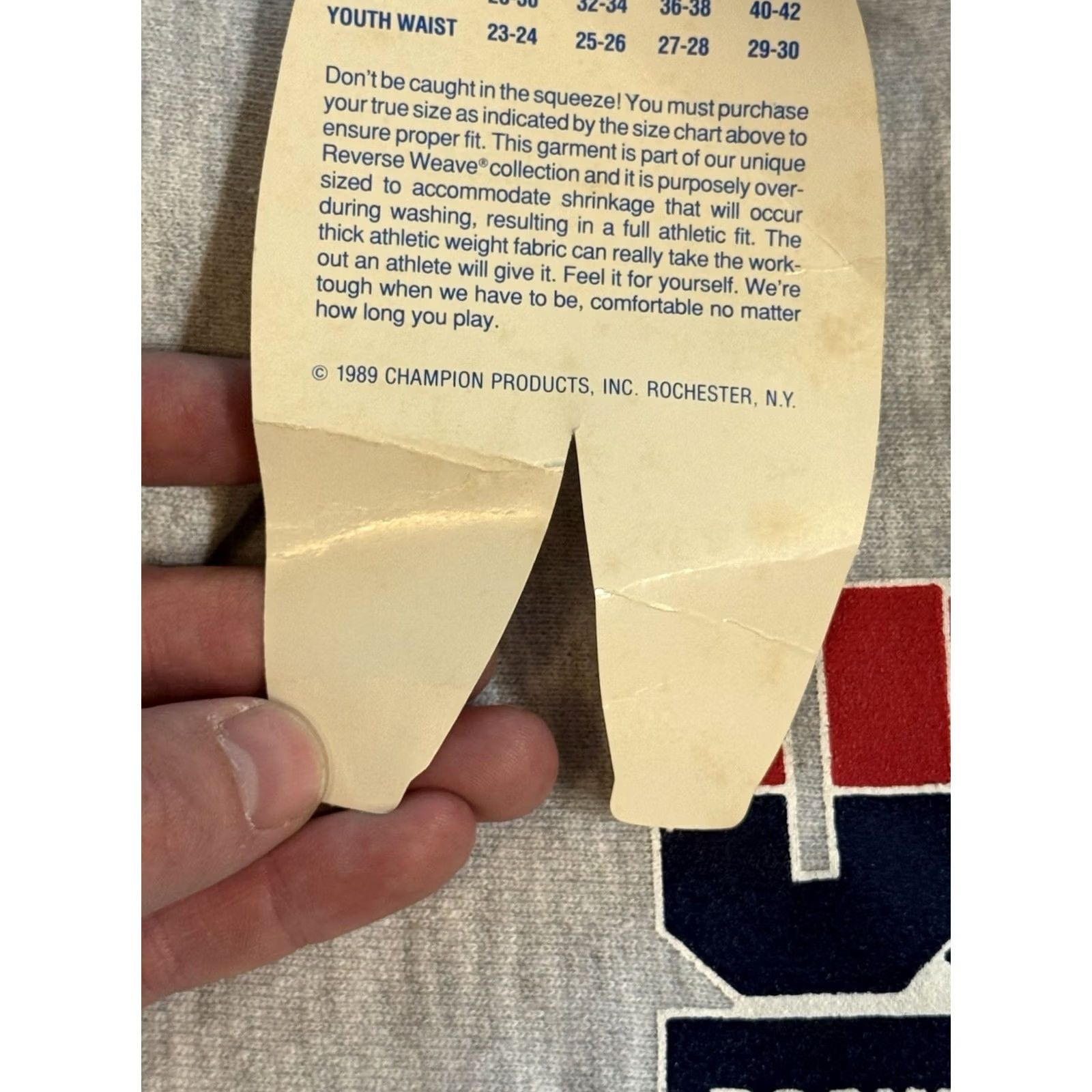 Champion VINTAGE Champion Reverse Weave Sweatpants Sz L USA Basketball 1989 DEADSTOCK NWT Size US 33 - 7 Thumbnail