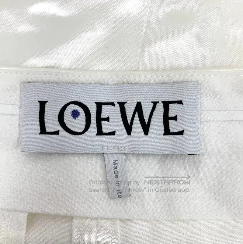 Other Loewe White Cotton Casual Pants for Women . Size 23" - 5 Thumbnail