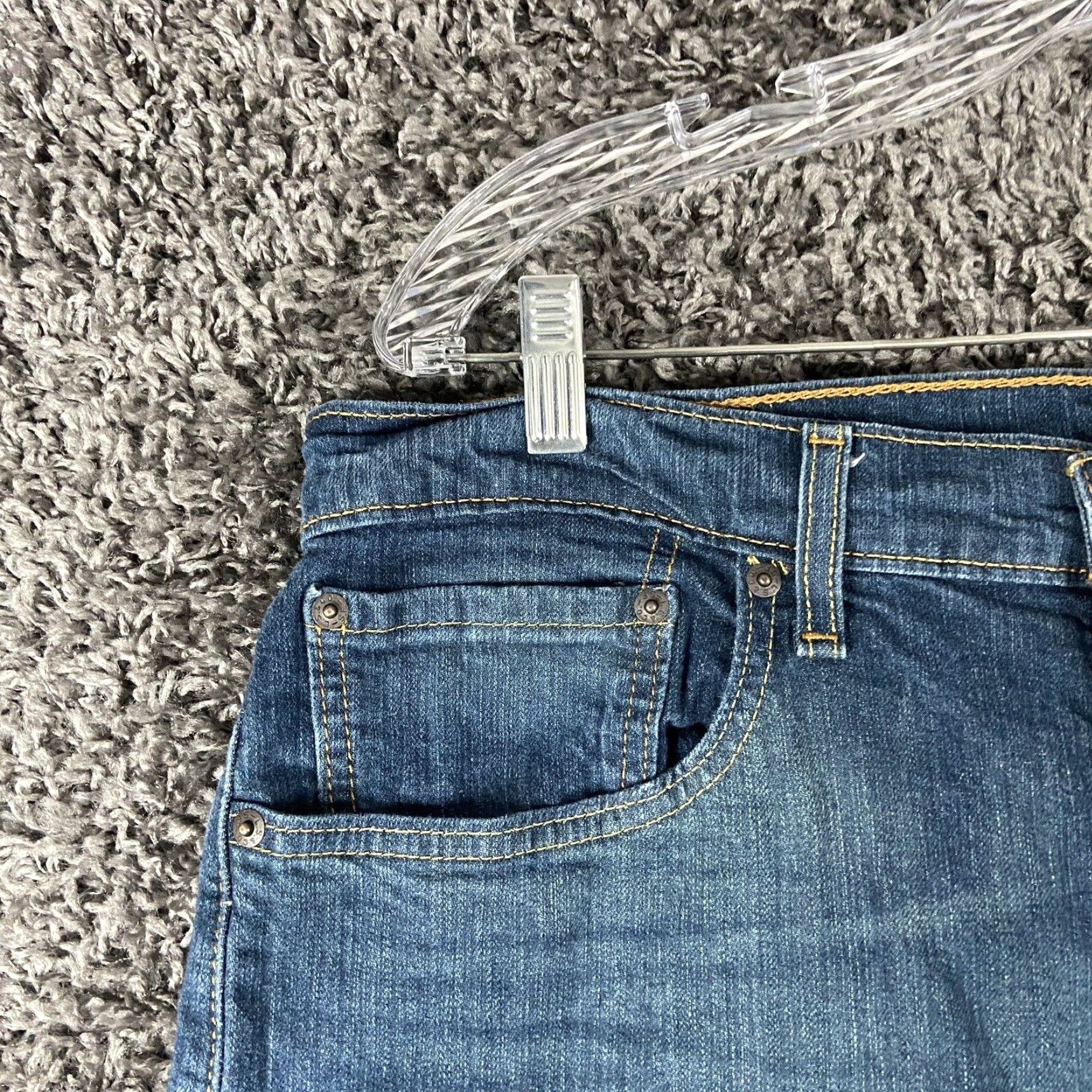 Levi's Levi's 502 Straight Jeans Adult 36x31 Blue Mens Size US 36 / EU 52 - 3 Thumbnail