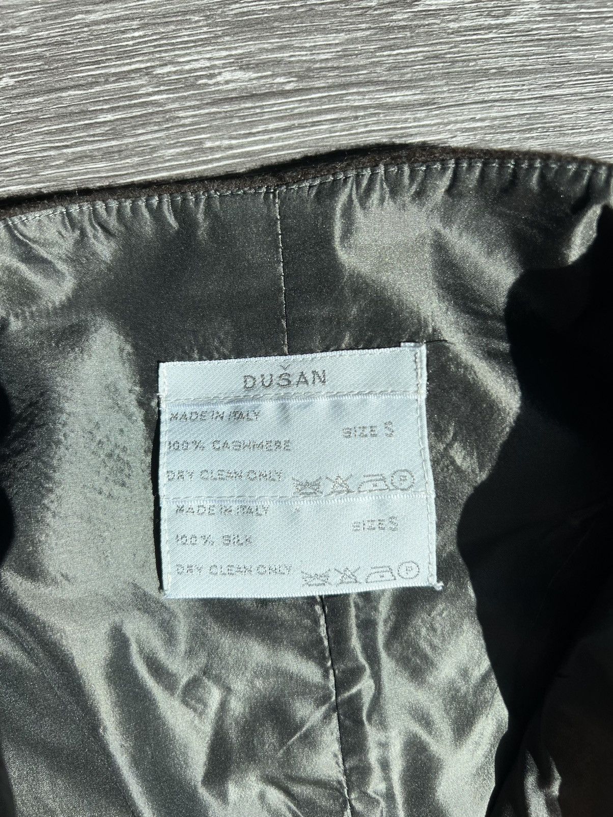 Other Dusan Brown 100% Cashmere & Silk Jacket Size US S / EU 44-46 / 1 - 3 Thumbnail