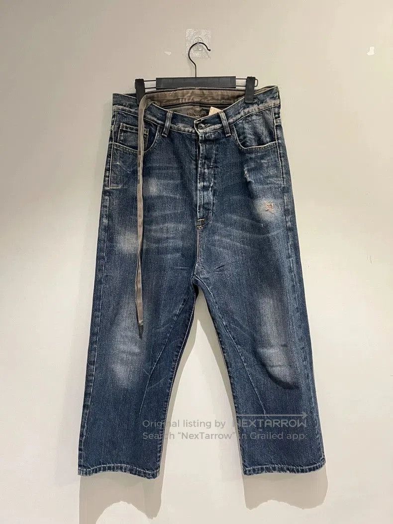 Rick Owens Drkshdw RickOwens DRKSHDW Distressed Denim Jeans. Size US 28 / EU 44 - 7 Thumbnail