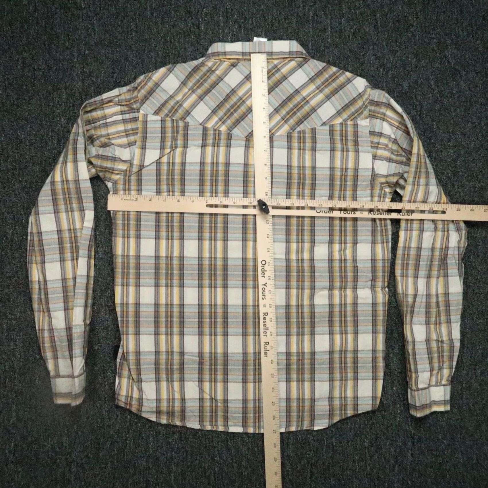 Patagonia Patagonia Shirt Mens Small Tan Plaid Long Sleeved Organic Cotton Button Up Size US S / EU 44-46 / 1 - 5 Thumbnail