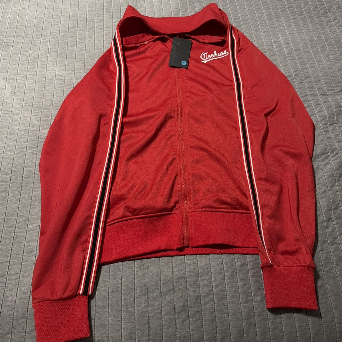 Cookies Cookies Ivy League Tricot Track Jacket Size Large NWT Size US L / EU 52-54 / 3 - 3 Thumbnail